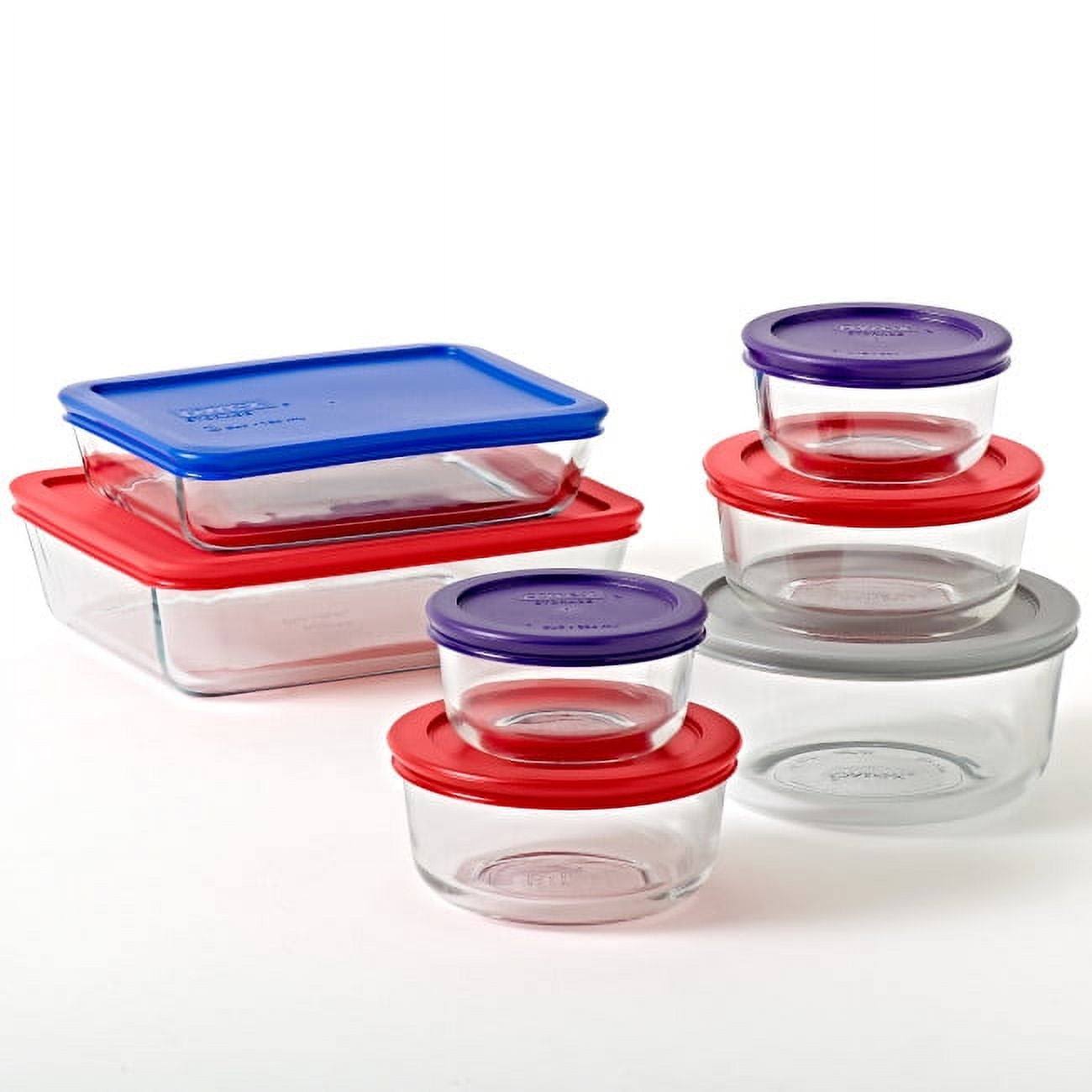 Pyrex Simply Store 14 Piece Glass Storage Set