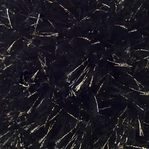 Pompon Gold/Black Lurex