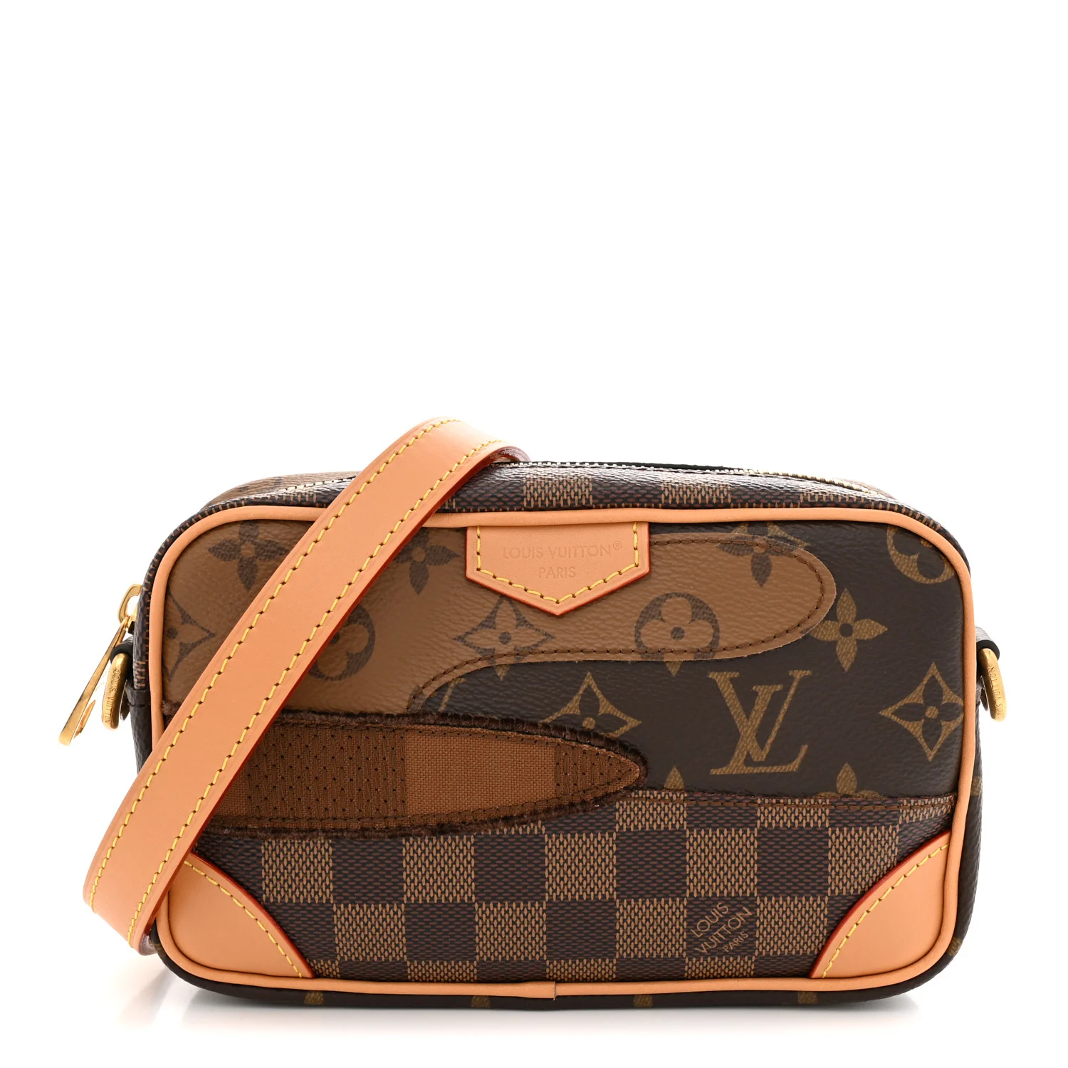 Monogram Landscape Trocadero Wearable Wallet Brown