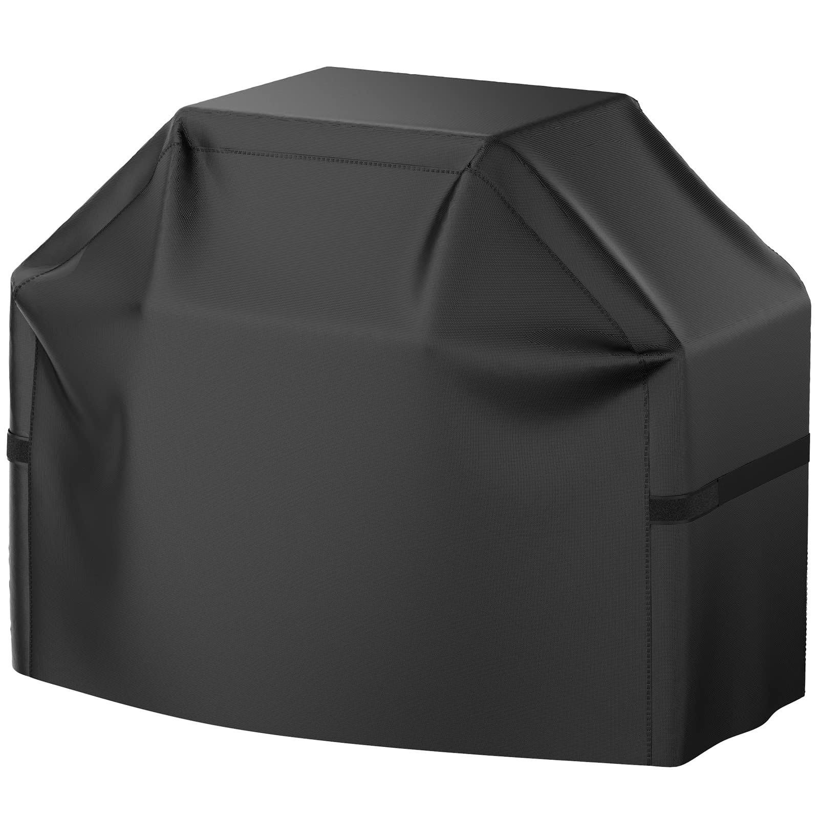 BBQ Grill Cover, Waterproof, Weather Resistant, Rip-Proof, Anti-UV, Fade Resistant, with Adjustable Velcro Strap, GAS Grill Cover for Weber,Char