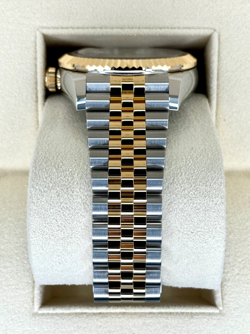 [Super Clone]RLX  Sky-Dweller 42mm Two-Tone Yellow Gold White Dial Jubilee - 336933 - New 2025