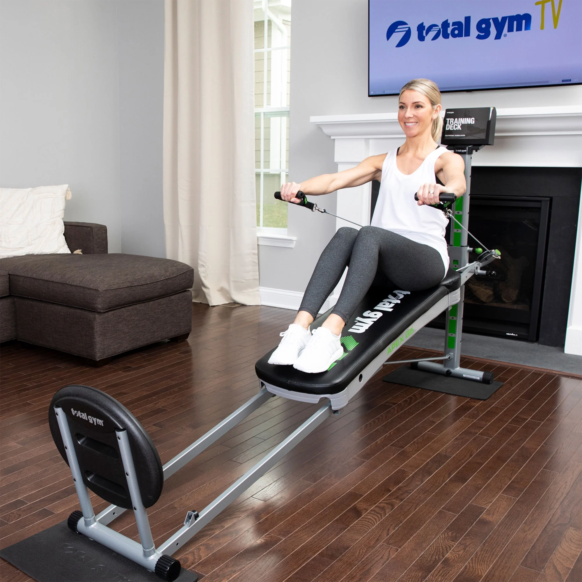 APEX G5 Home Fitness Incline Weight Trainer Equipment w/ 10 Resistance Levels(10 Resistance Level) - Image 2