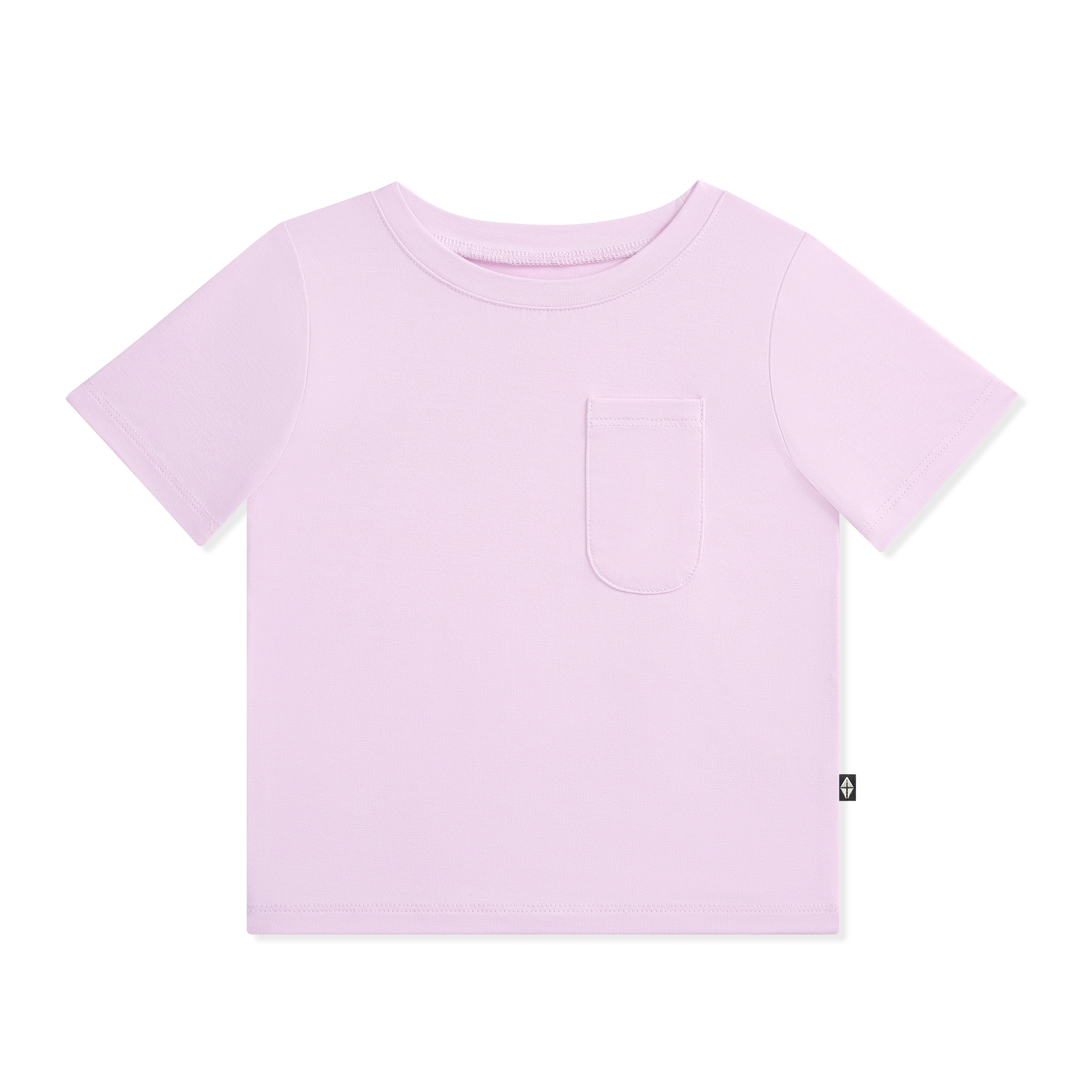 Toddler Crew Neck Tee in Thistle