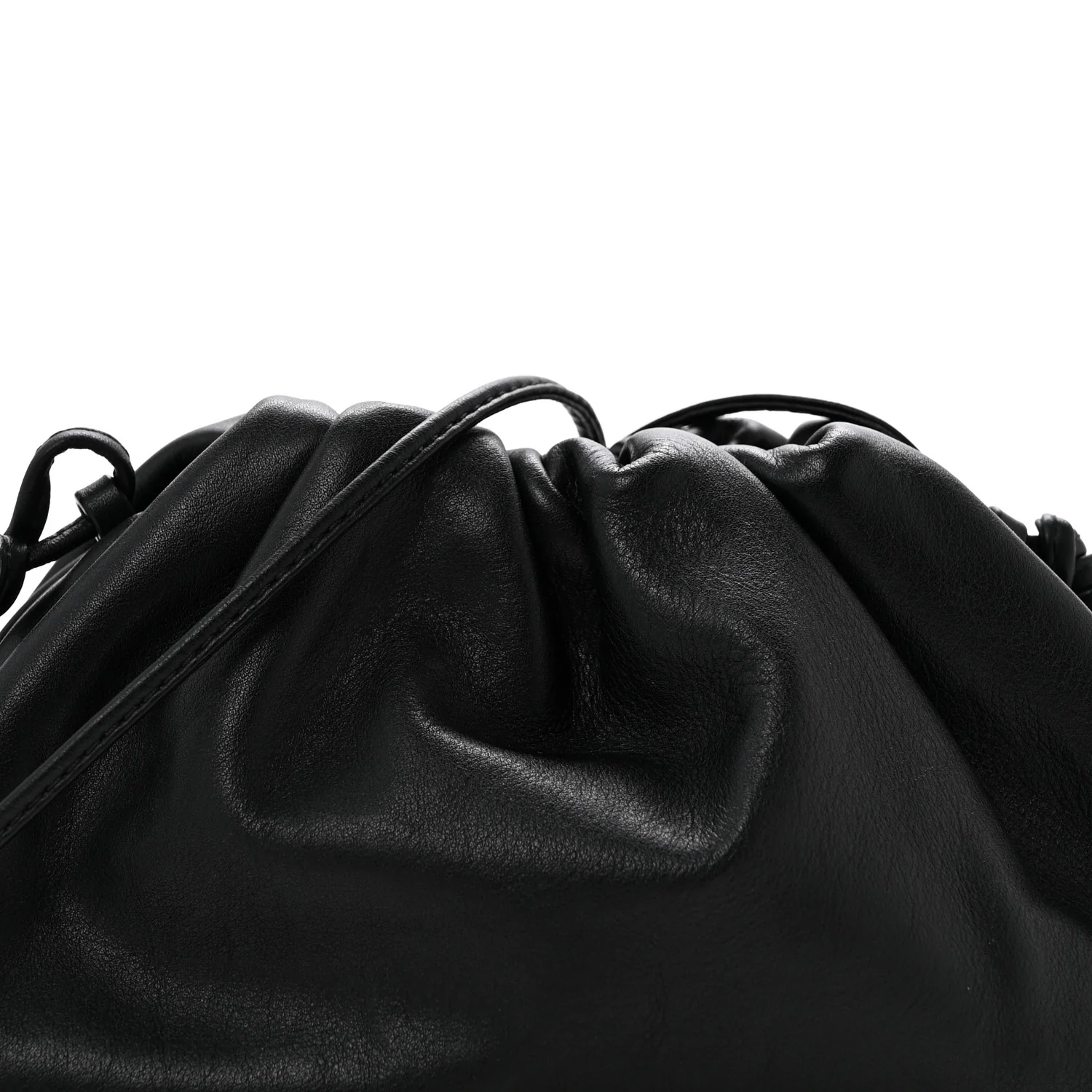 Butter Calfskin The Mini Pouch Black