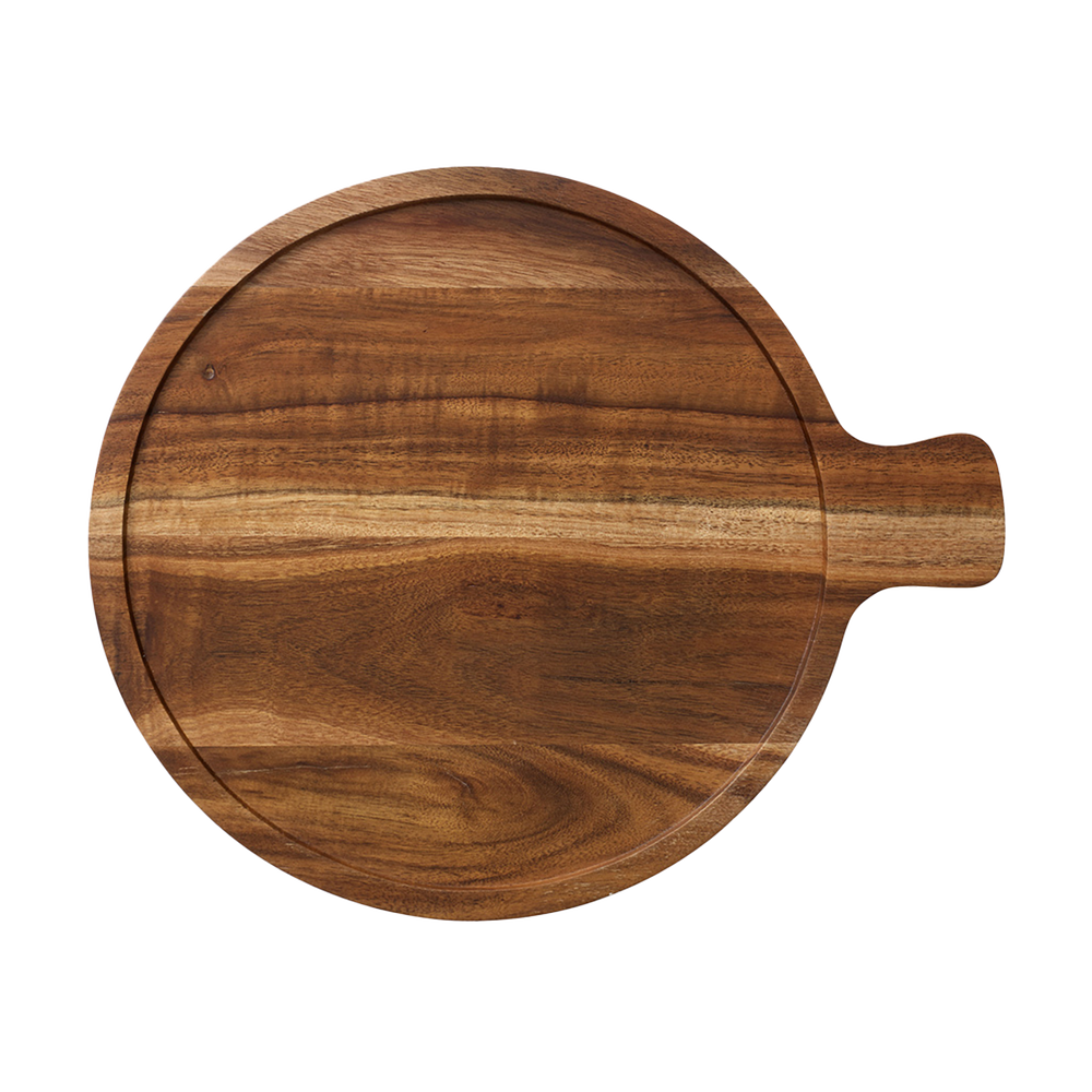 Artesano Wooden lid/hot plate - Brown, acacia wood