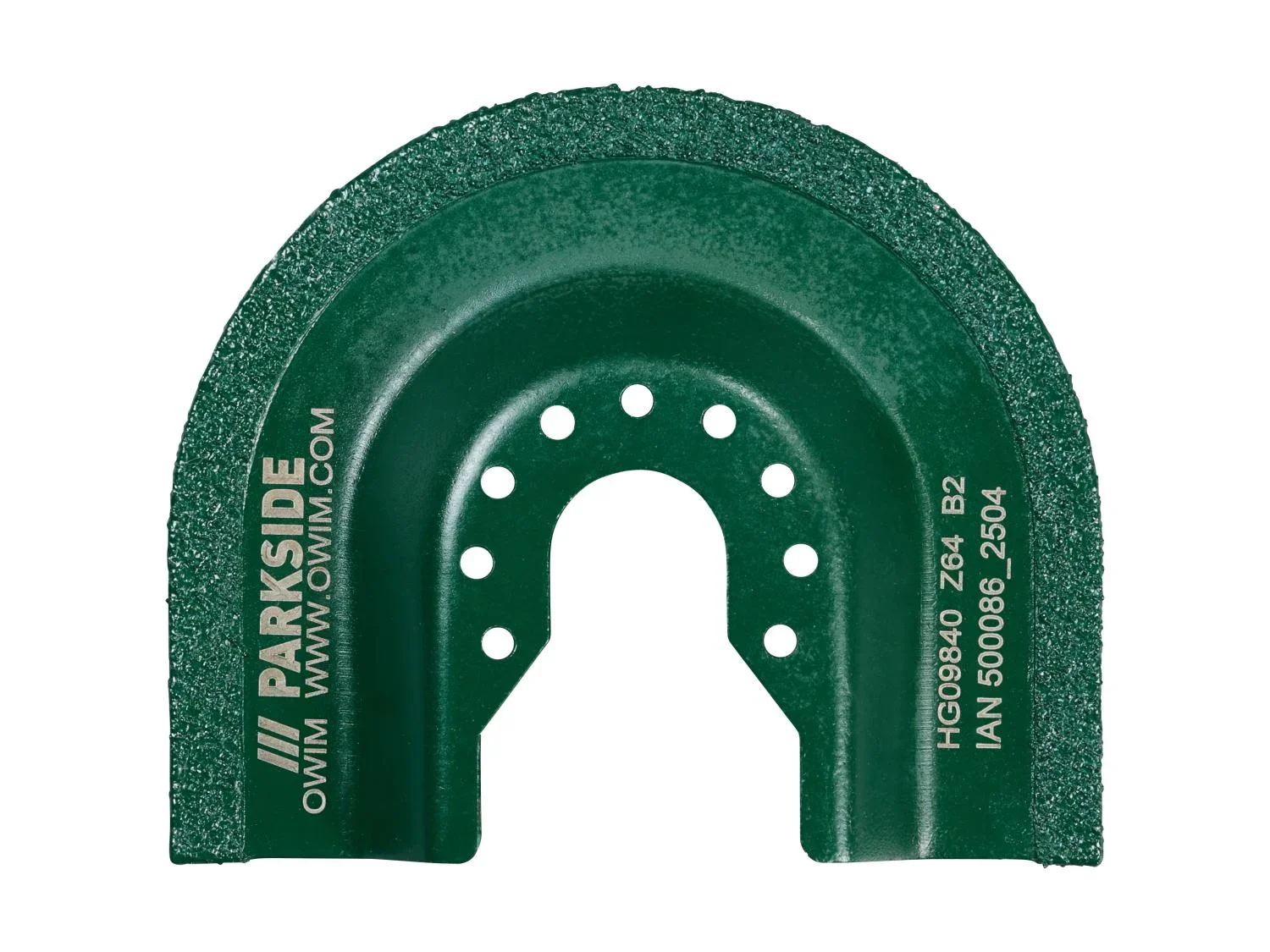 PARKSIDE Accessoire pour scie, Plateau de ponage ou Feuilles abrasives triangulaires