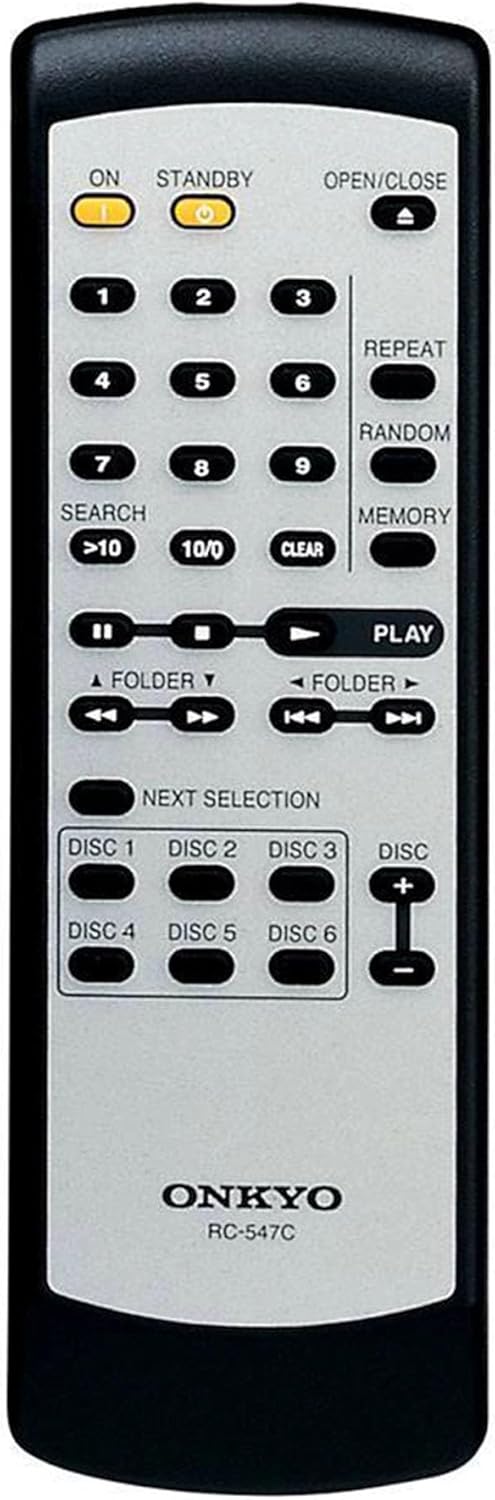 Changeur CD 6 disques Onkyo DXC390, noir