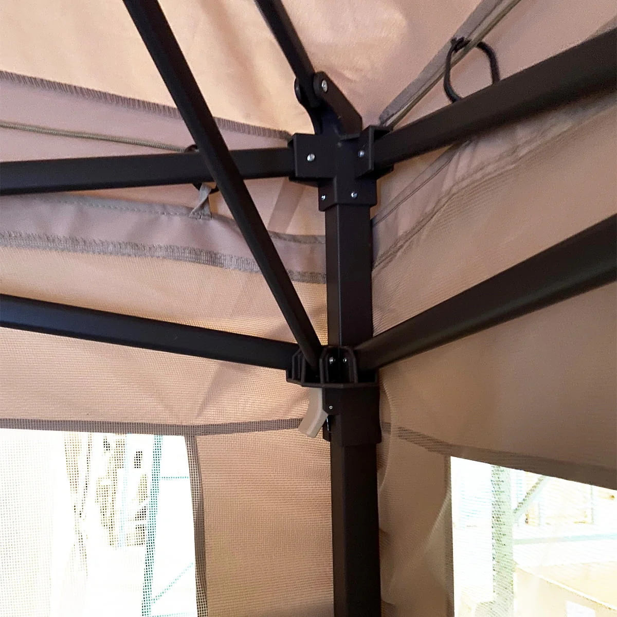 Garden Winds Replacement Canopy Top Cover Compatible with The COOSHADE and MASTERCANOPY 11'x11' Pop Up Gazebo - Riplock 350