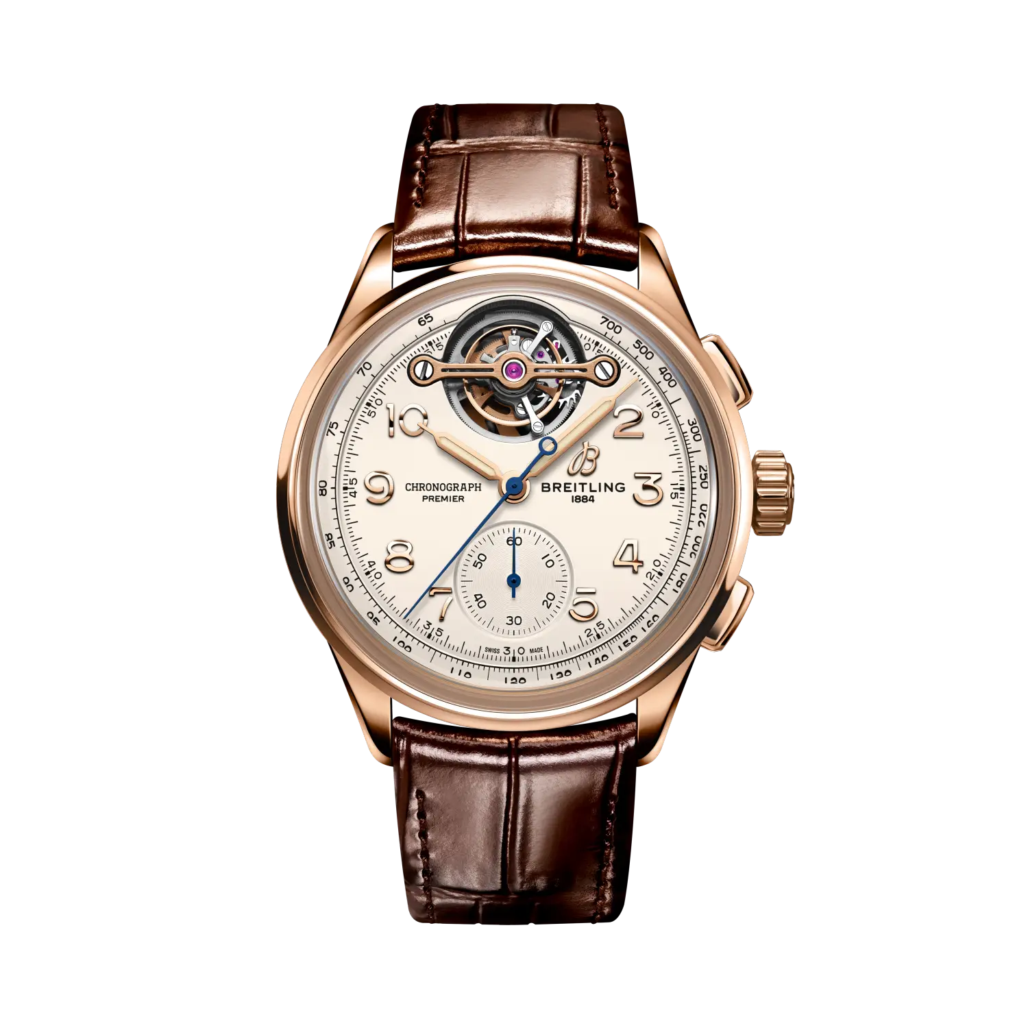 【Super Clone】Breitling Premier B21 Chronograph Tourbillon 42mm RB2120211G1P1