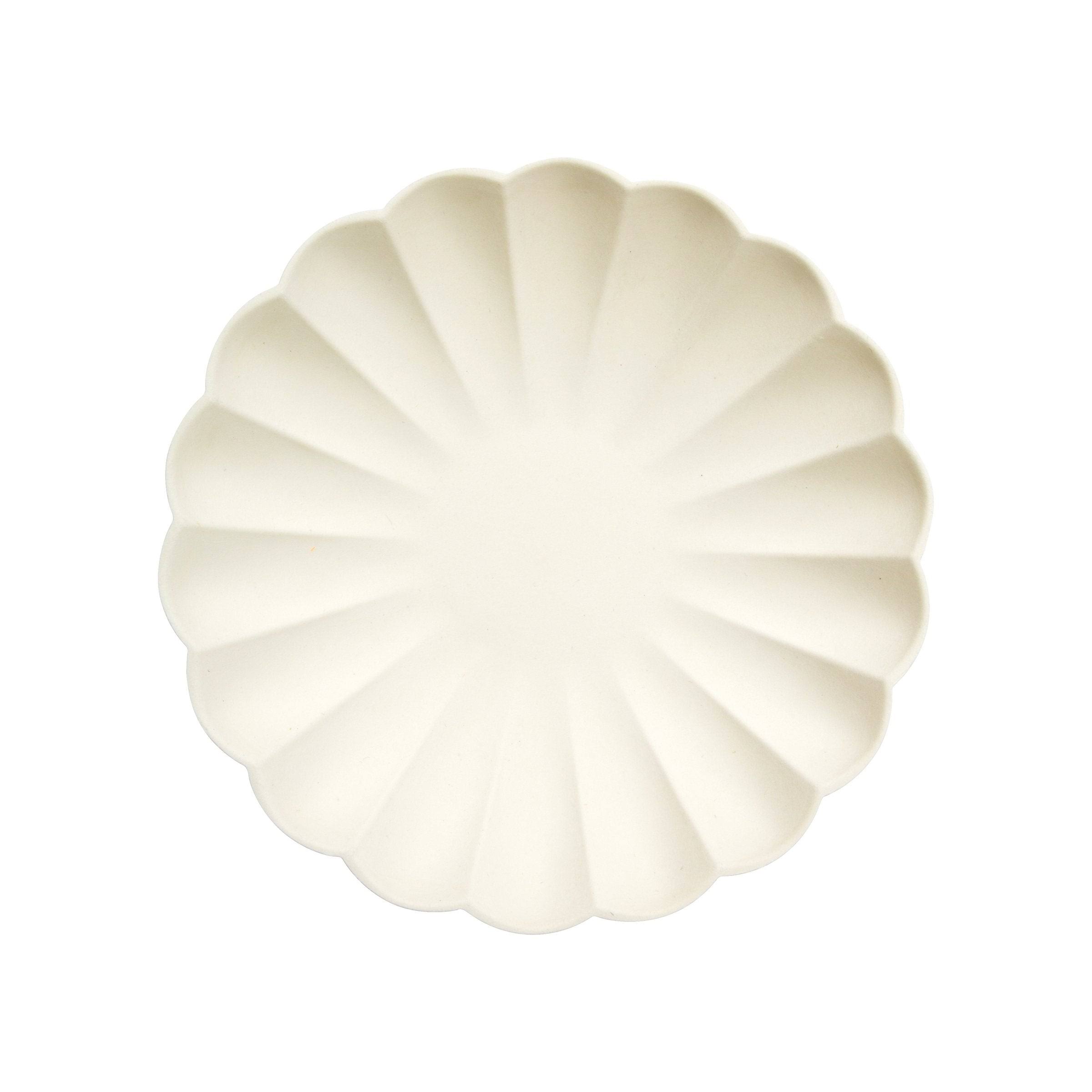 Cream Simply Eco Small Plates