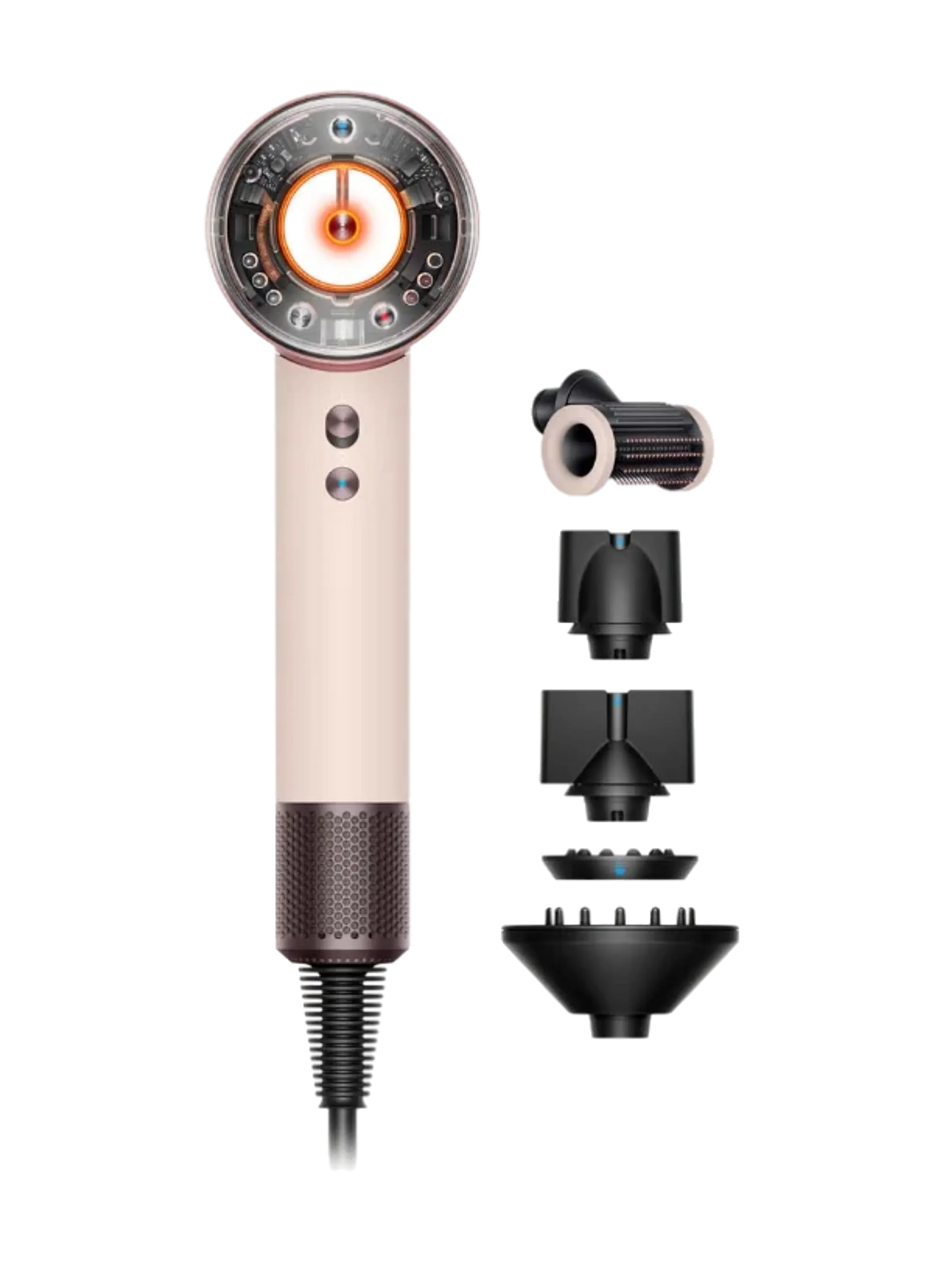 Dyson Supersonic Nural Straight + Wavy Ceramic Pink