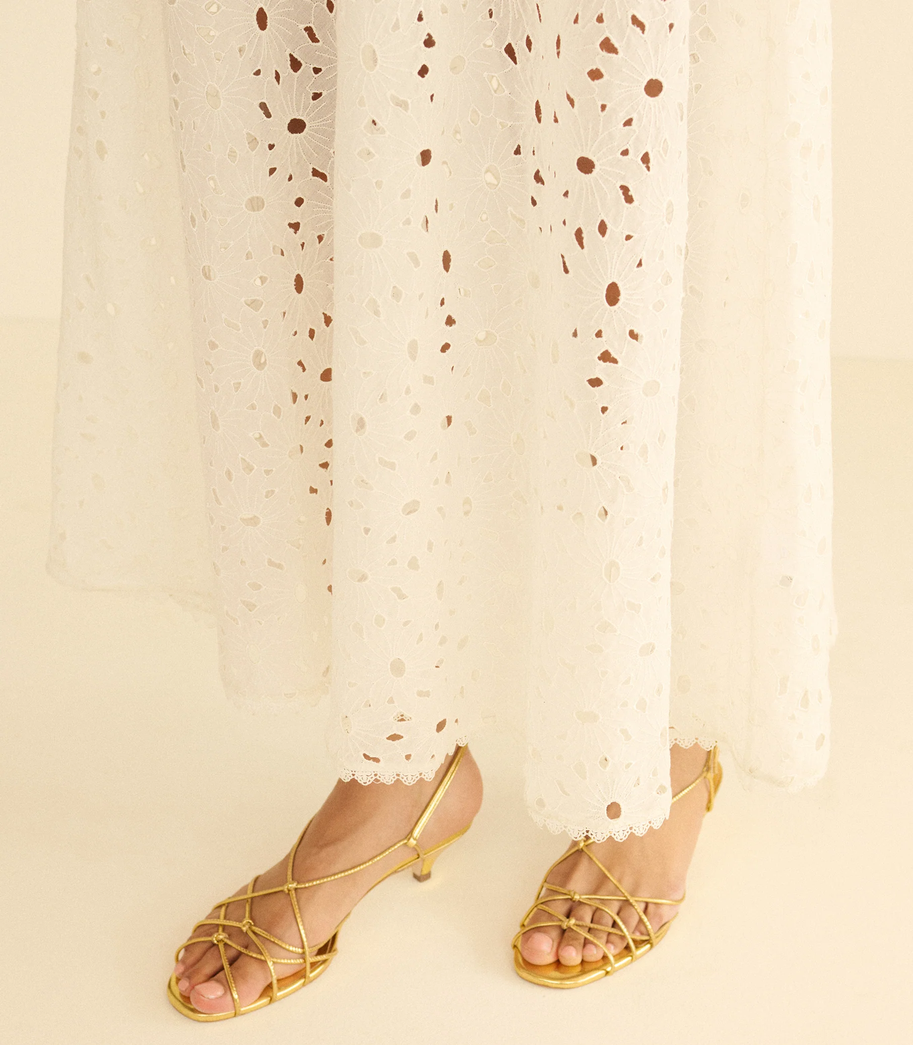 COMPORTA SANDAL -- BRASS FOIL LEATHER