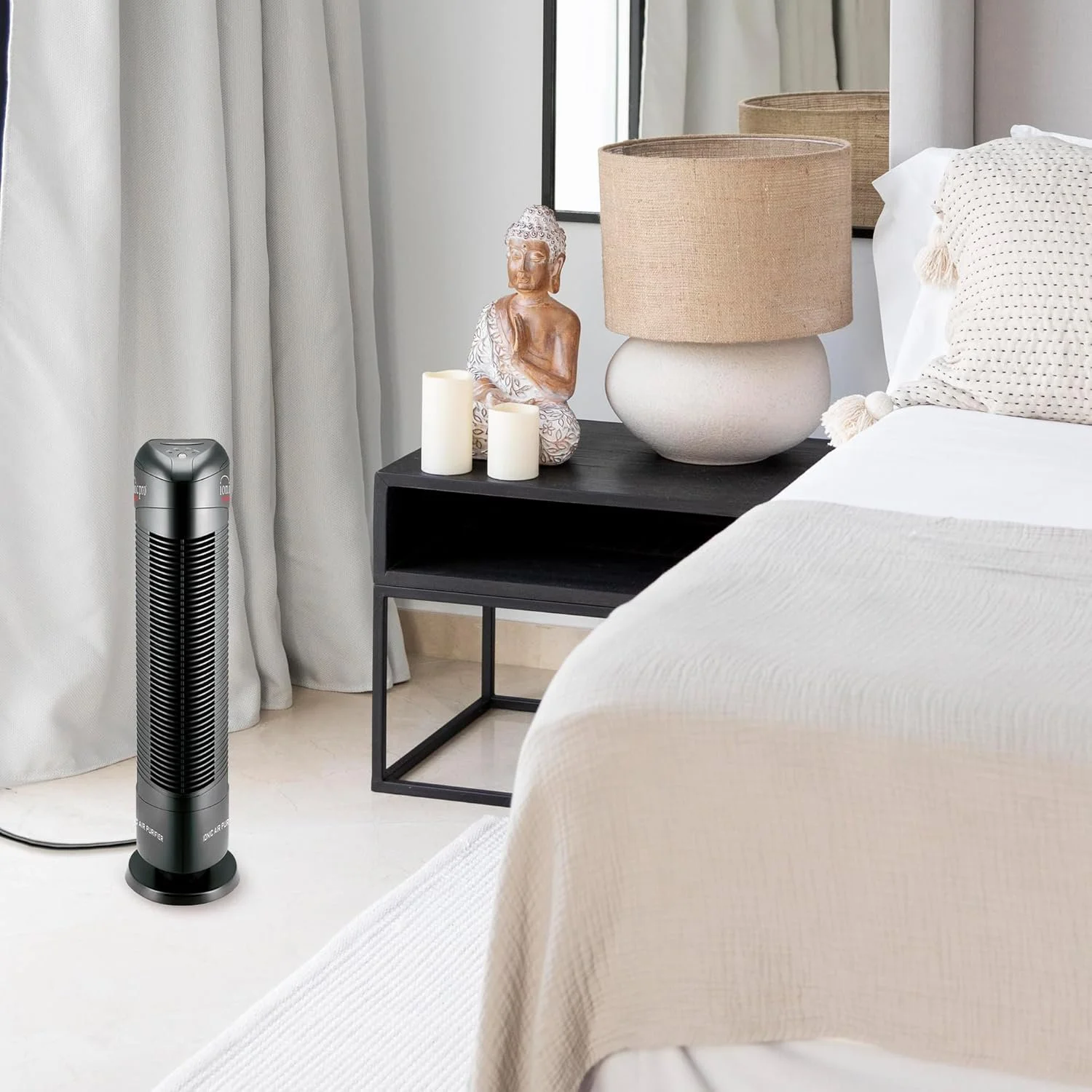 Ionic Pro Turbo (TA550) Ionic Air Purifier Tower for Home, Quiet Ionic Filterless Design, Covers Up to 500 Sq. Ft., Removes Odors, Smoke, Dust, and Allergens - Image 6