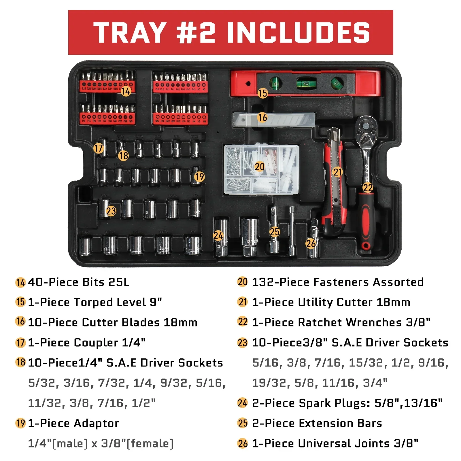 799 Pieces Professional Mechanics Hand Tool Set, Mobile Tool box on Wheels W/Ratchets&Socket, Screwdriver, Tongs, 4-layer Tool Case & Tool Kit, Silver