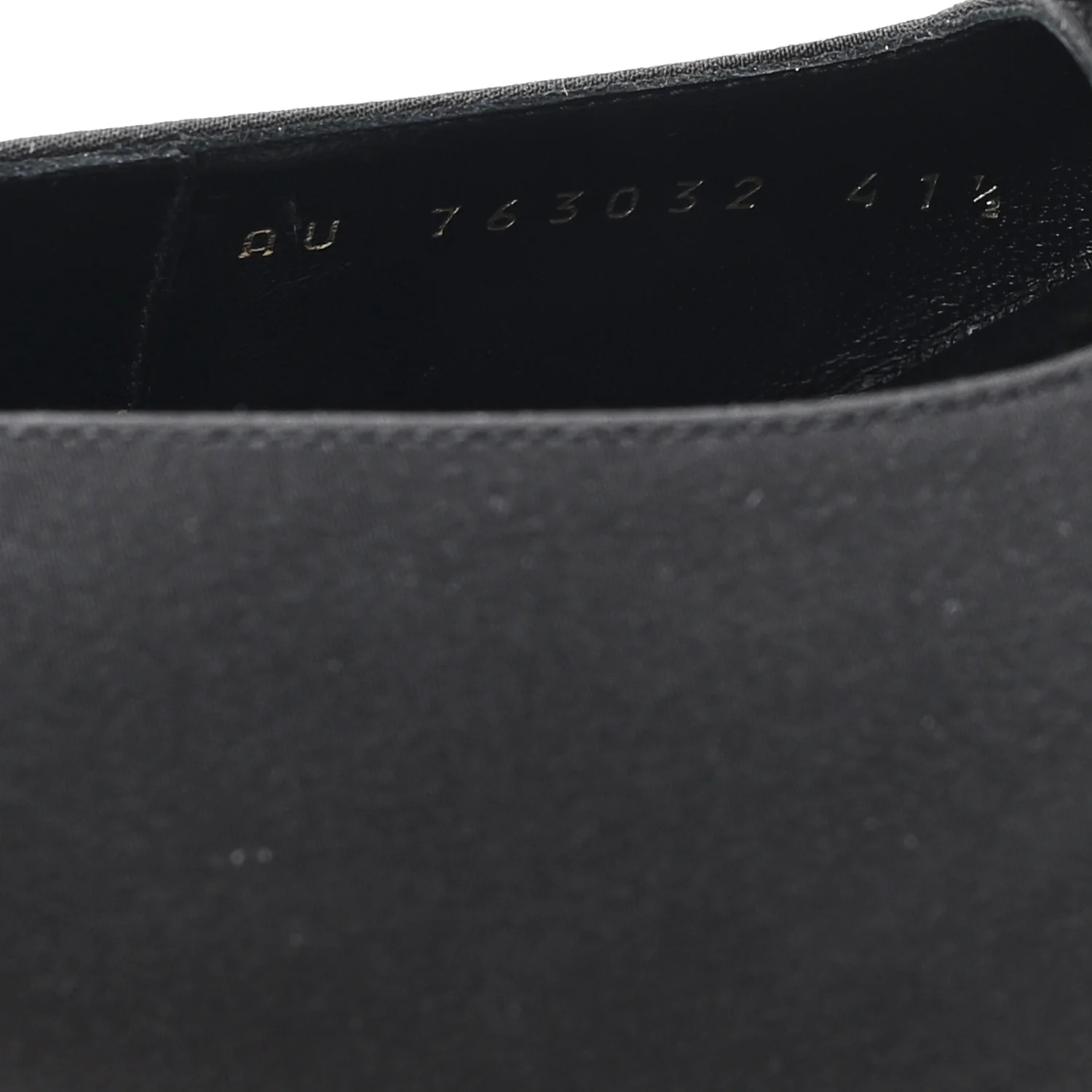 Crepe De Chine Crystal Bow Slingback Pumps 41.5 Black