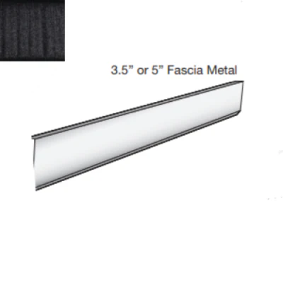 DECRA 3.5 in Counter Flashing - Charcoal (Part #96382040)
