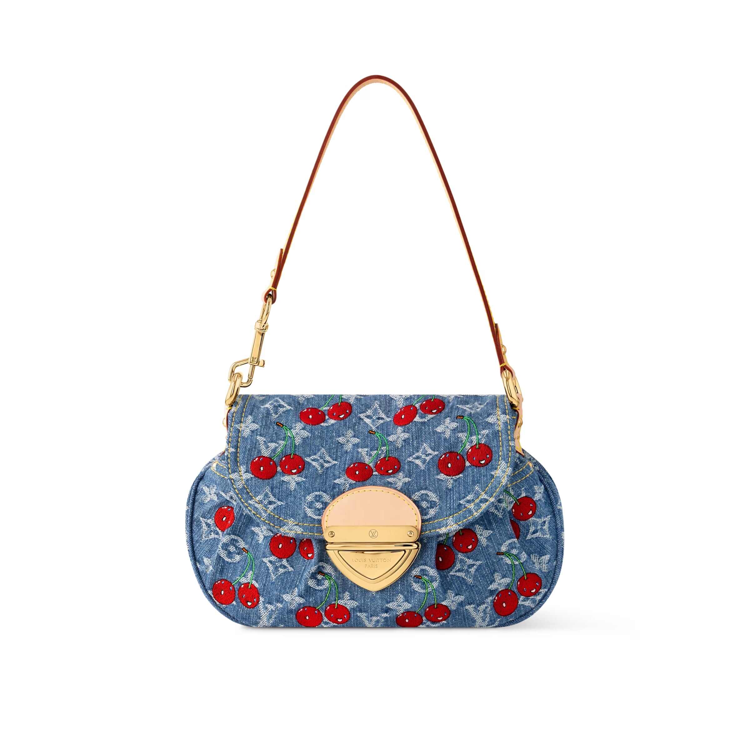 【ルイヴィトン】人気♪村上隆コラボ  ショルダーバッグ チェリー