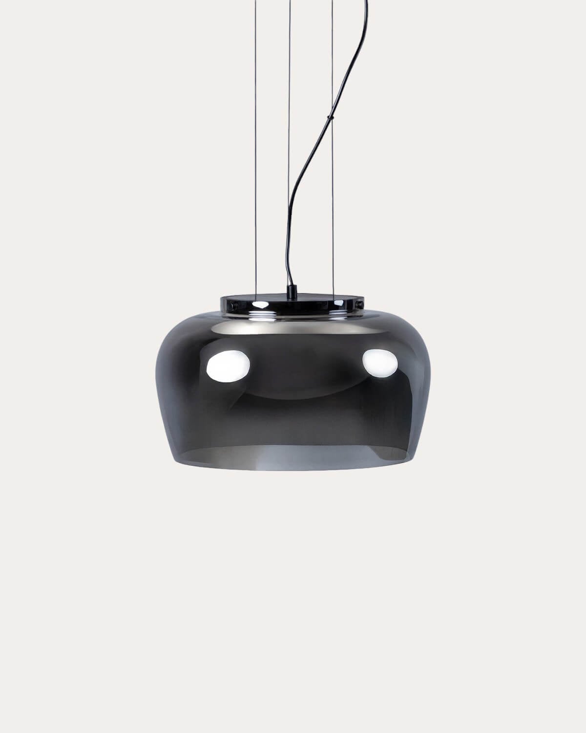 Lahti - Lámpara de Techo LED de Cristal (Ø38 cm) Lahti