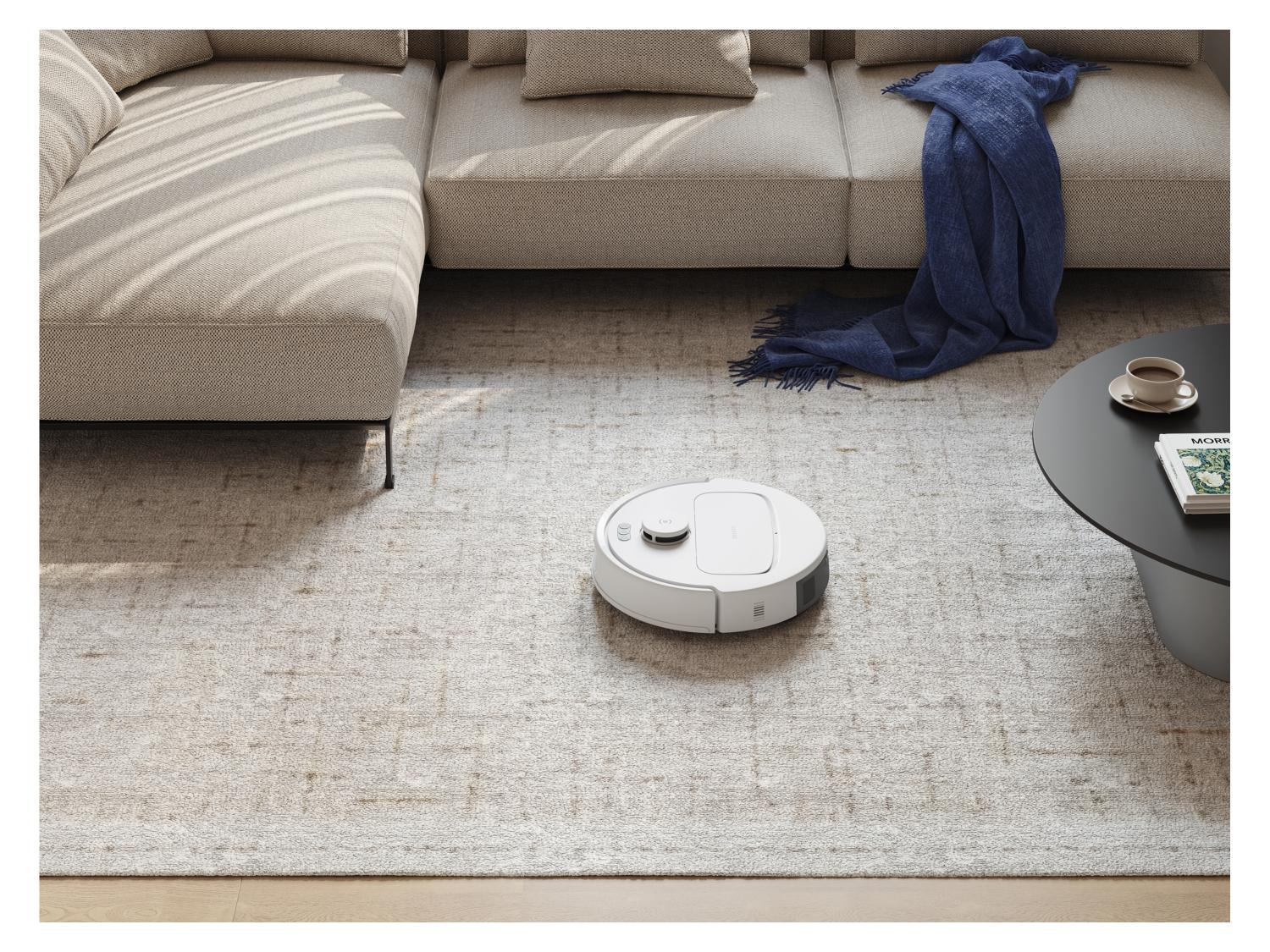 ECOVACS Robot aspirateur et nettoyeur DEEBOT N20e