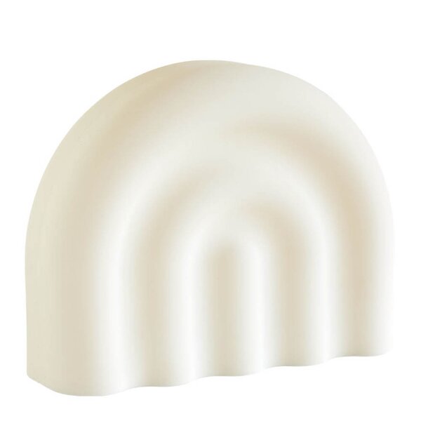 Rainbow nattlampe 18 cm offwhite