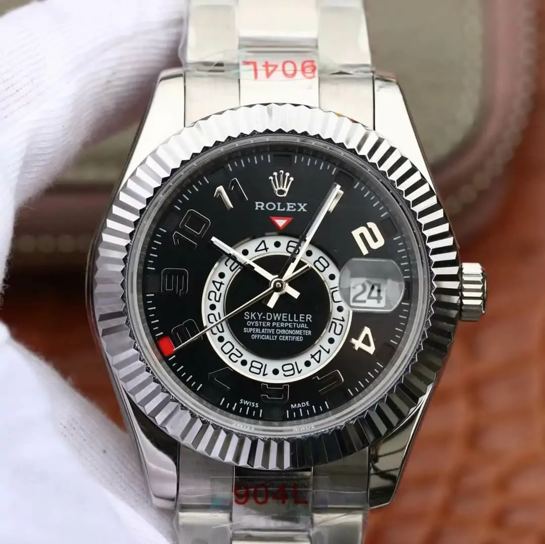 Rolex Sky Dweller 326939 Noob Factory Stainless Steel Strap