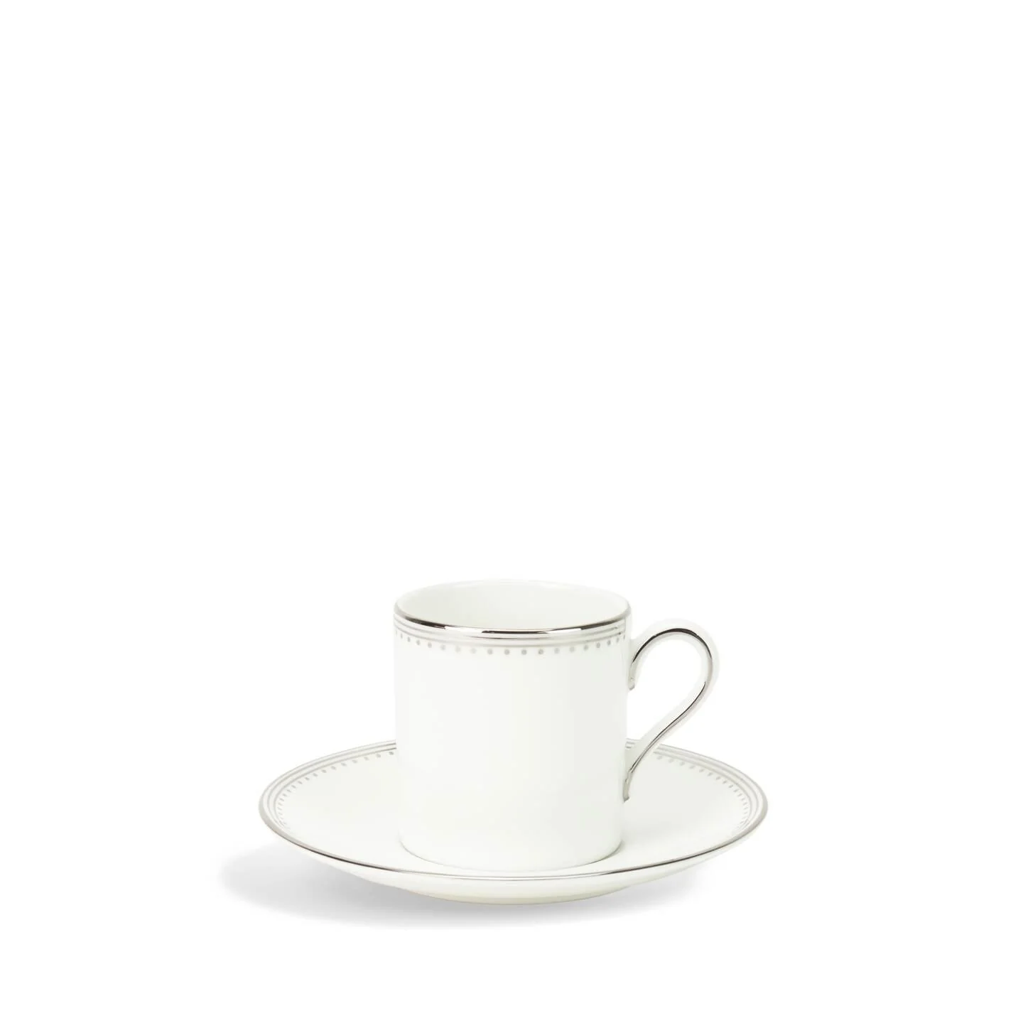 Vera Wang Grosgrain Coffee Cup & Saucer