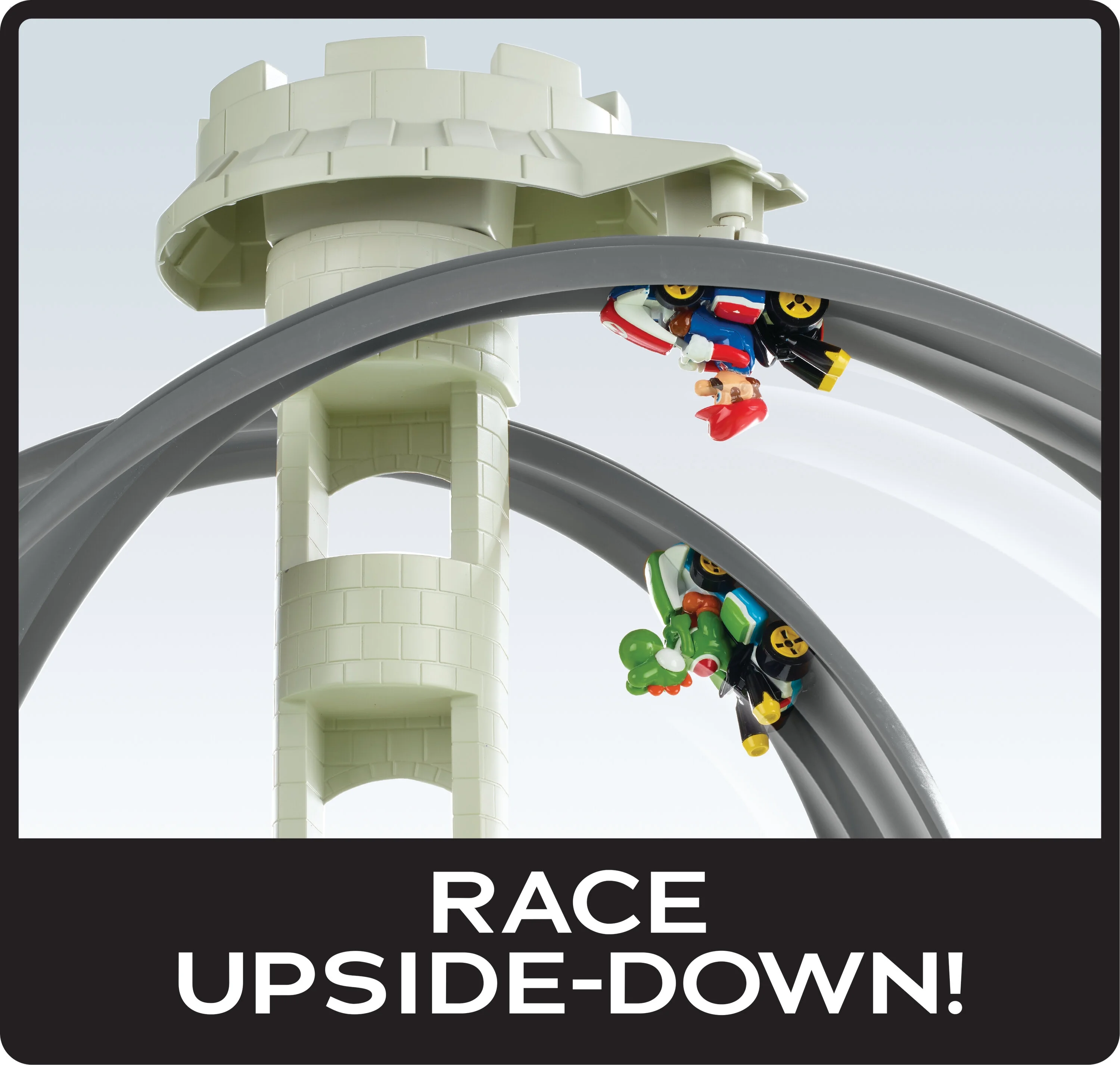 Mario Kart Circuit Lite Track Set with 1:64 Scale Toy Die-Cast Kart Vehicle Launcher(Multicolor) - Image 5