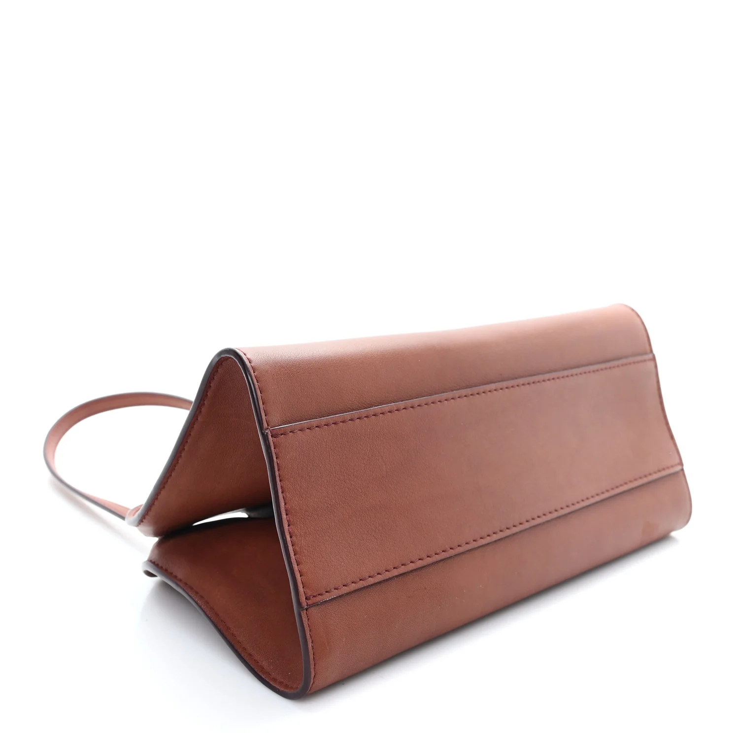 Smooth Calfskin Peggy Bag New Burgundy