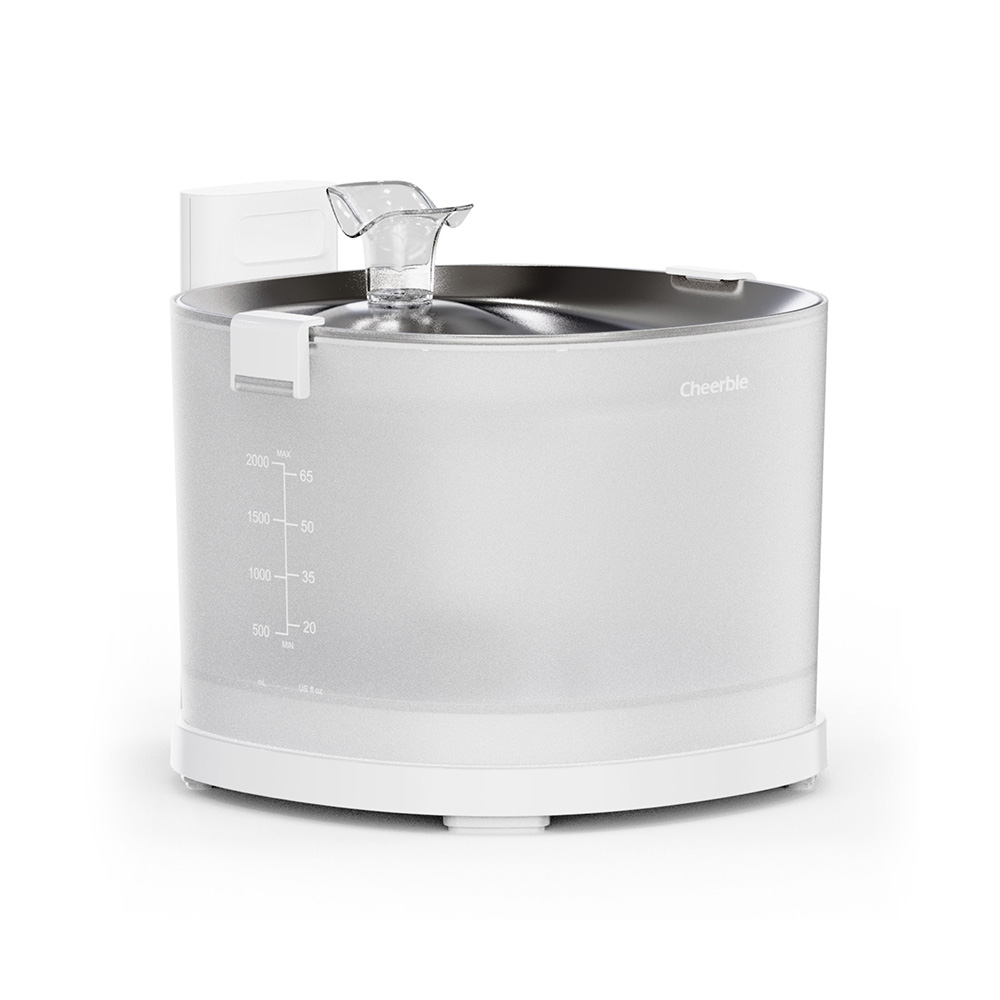 Wireless Stainless Steel Smart Pet Cat Drinking Water Dispenser Fountain for Pets Cats