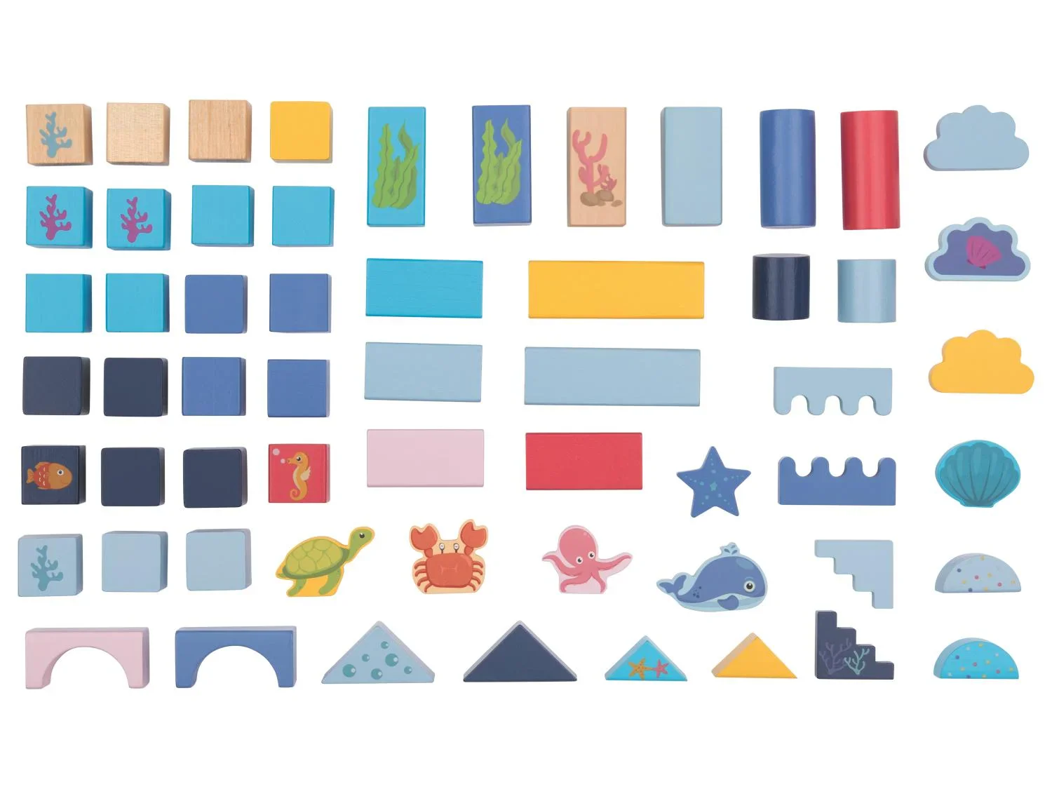 lupilu Set de blocs de construction