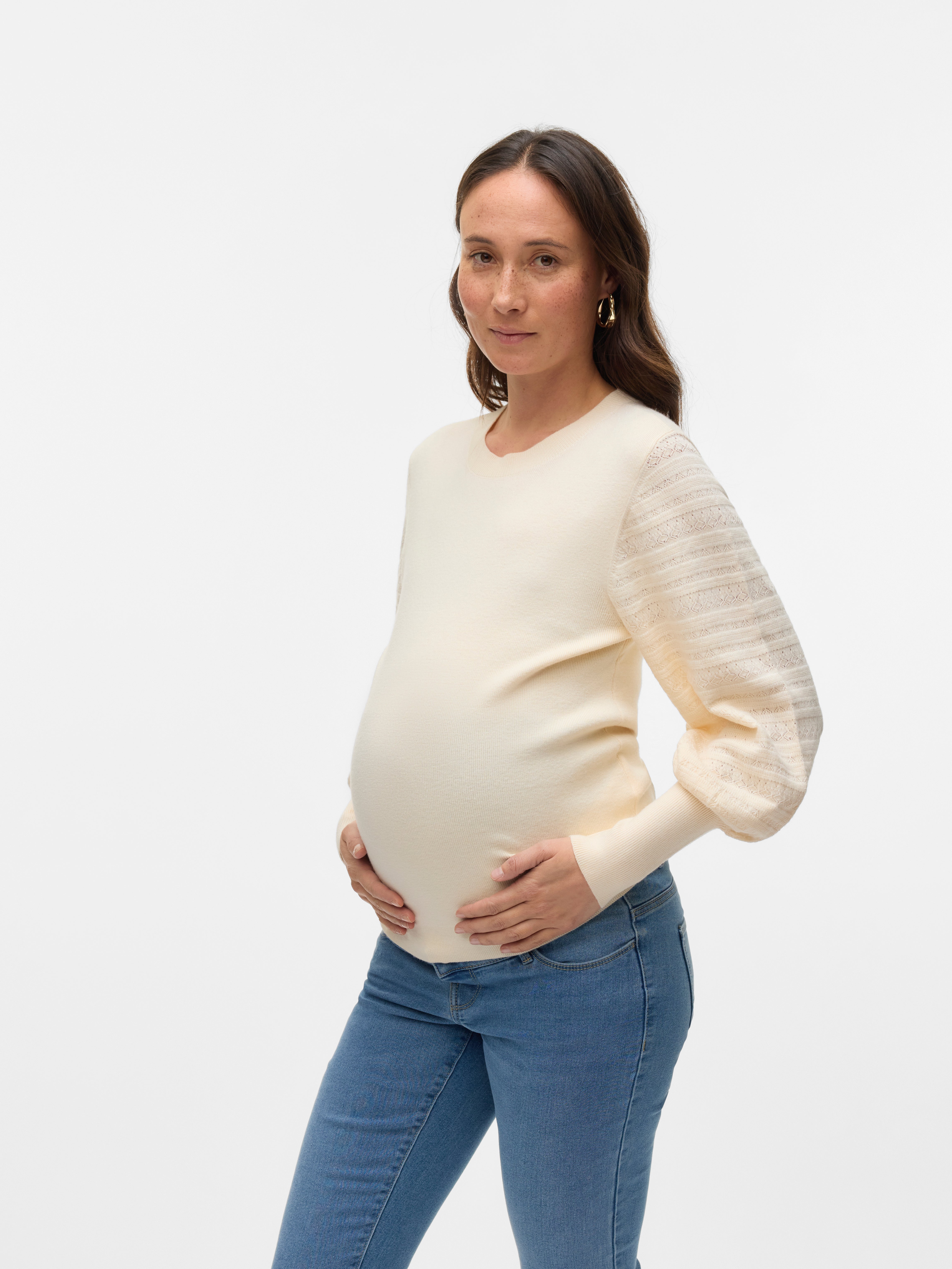 VERO MODA® Regular Fit Round Neck Pullover