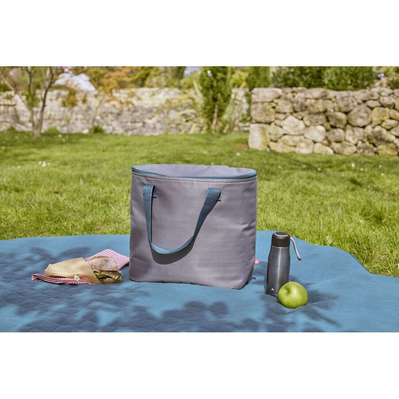 Sac fraîcheur 25L gris et bleu