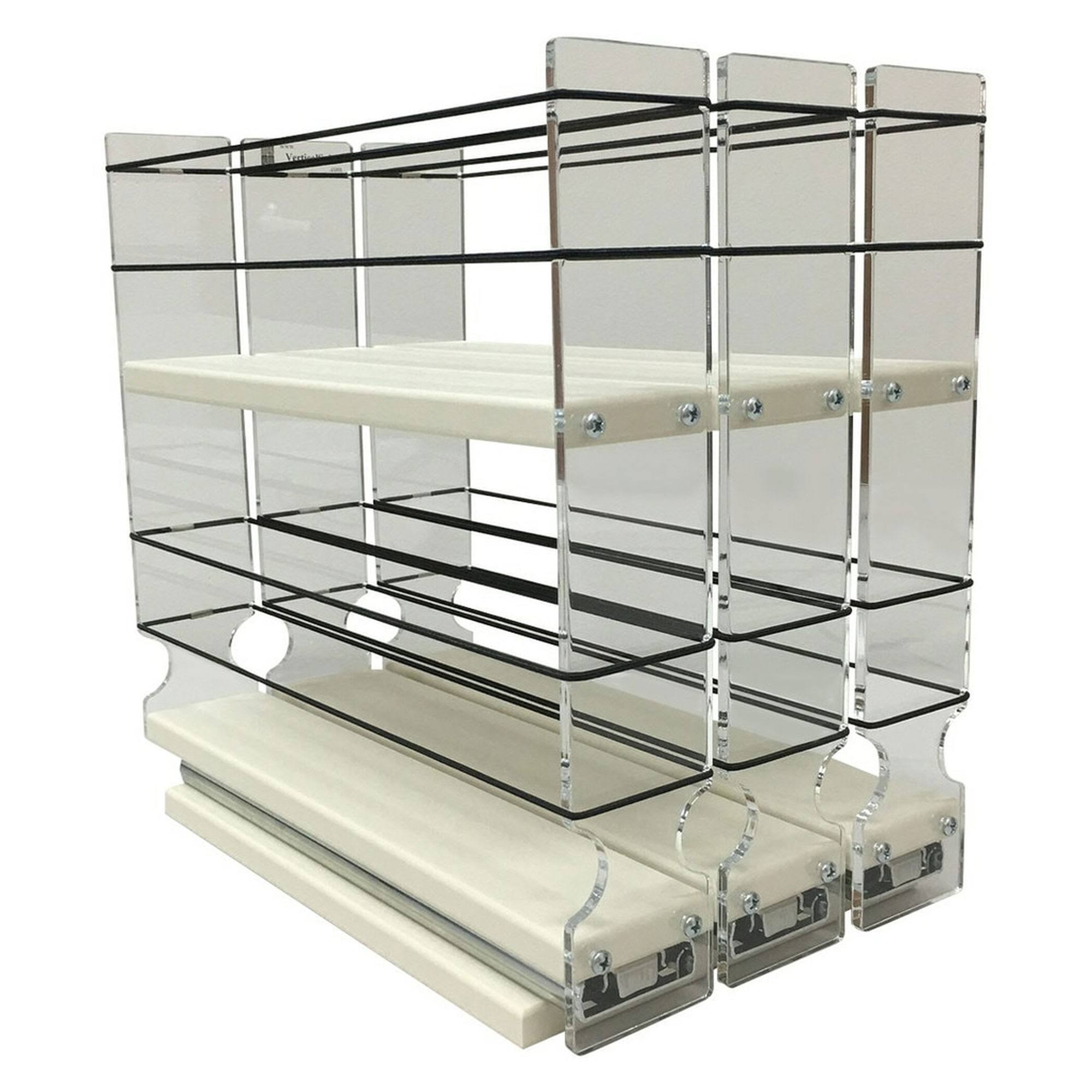 Vertical Spice - 222x2x11 DC - Spice Rack - Cabinet Mounted- 3