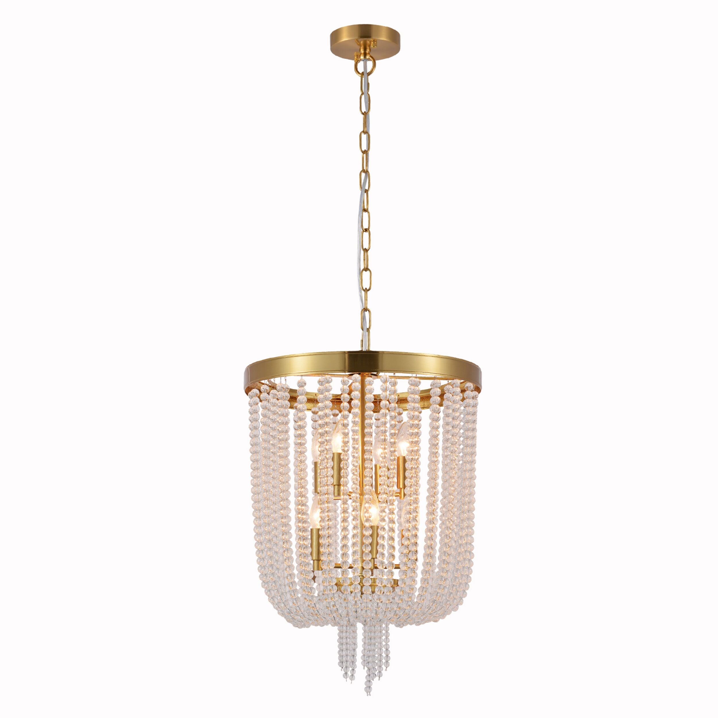 Priscilla 8 Light Chandelier 46cm