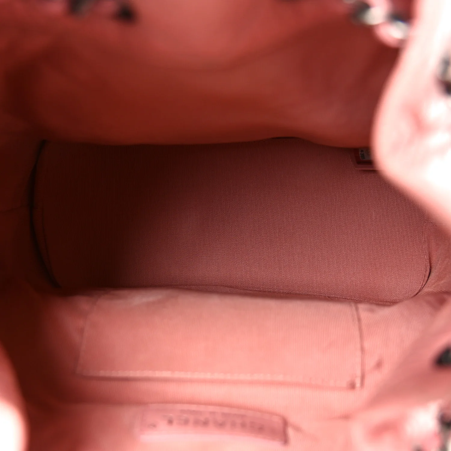 Aged Calfskin Quilted Small Gabrielle Backpack Pink