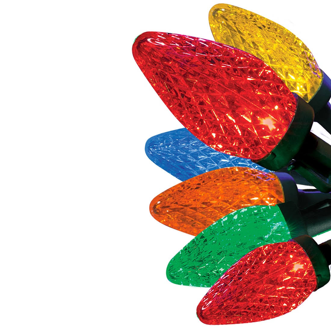 GE Staybright 25-Count 12-ft LED Plug-In Christmas String Lights | 90905LO