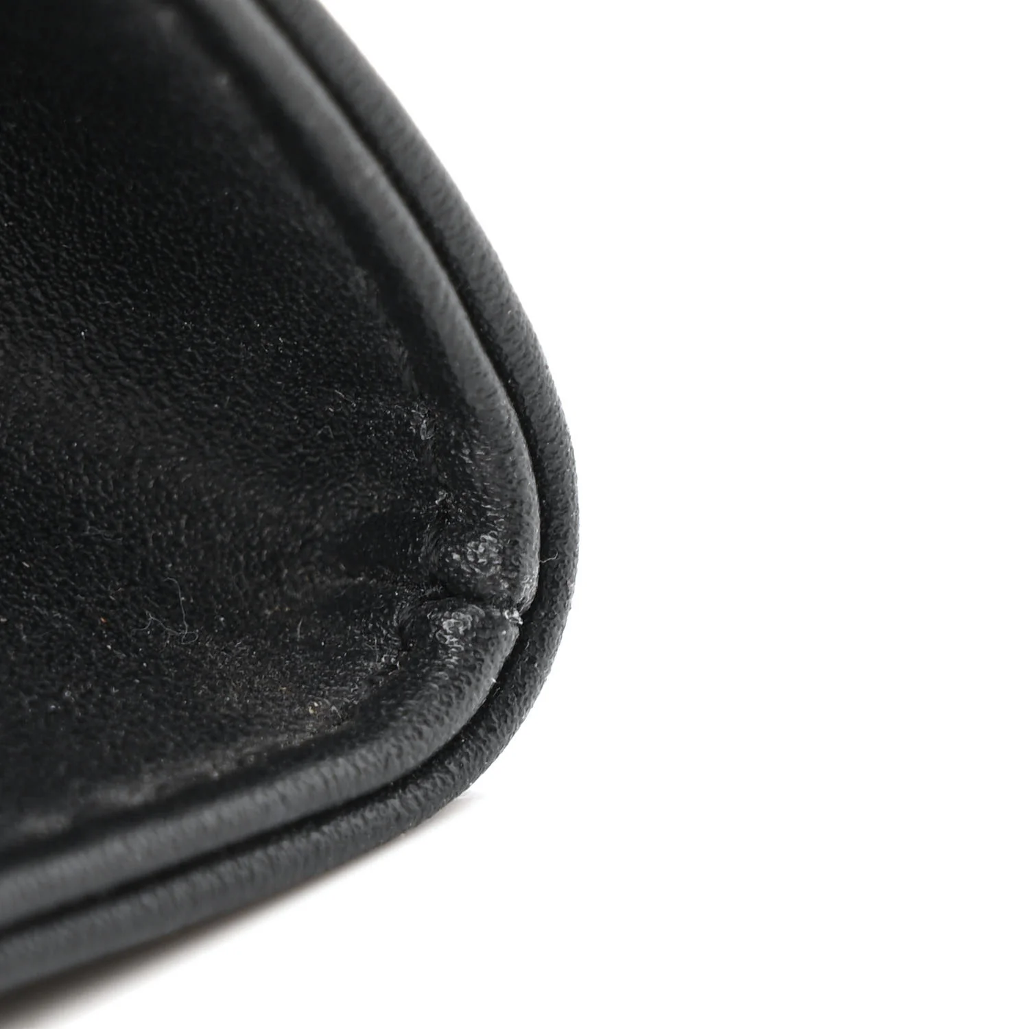Vegan Leather Small Shopping Bag Black
