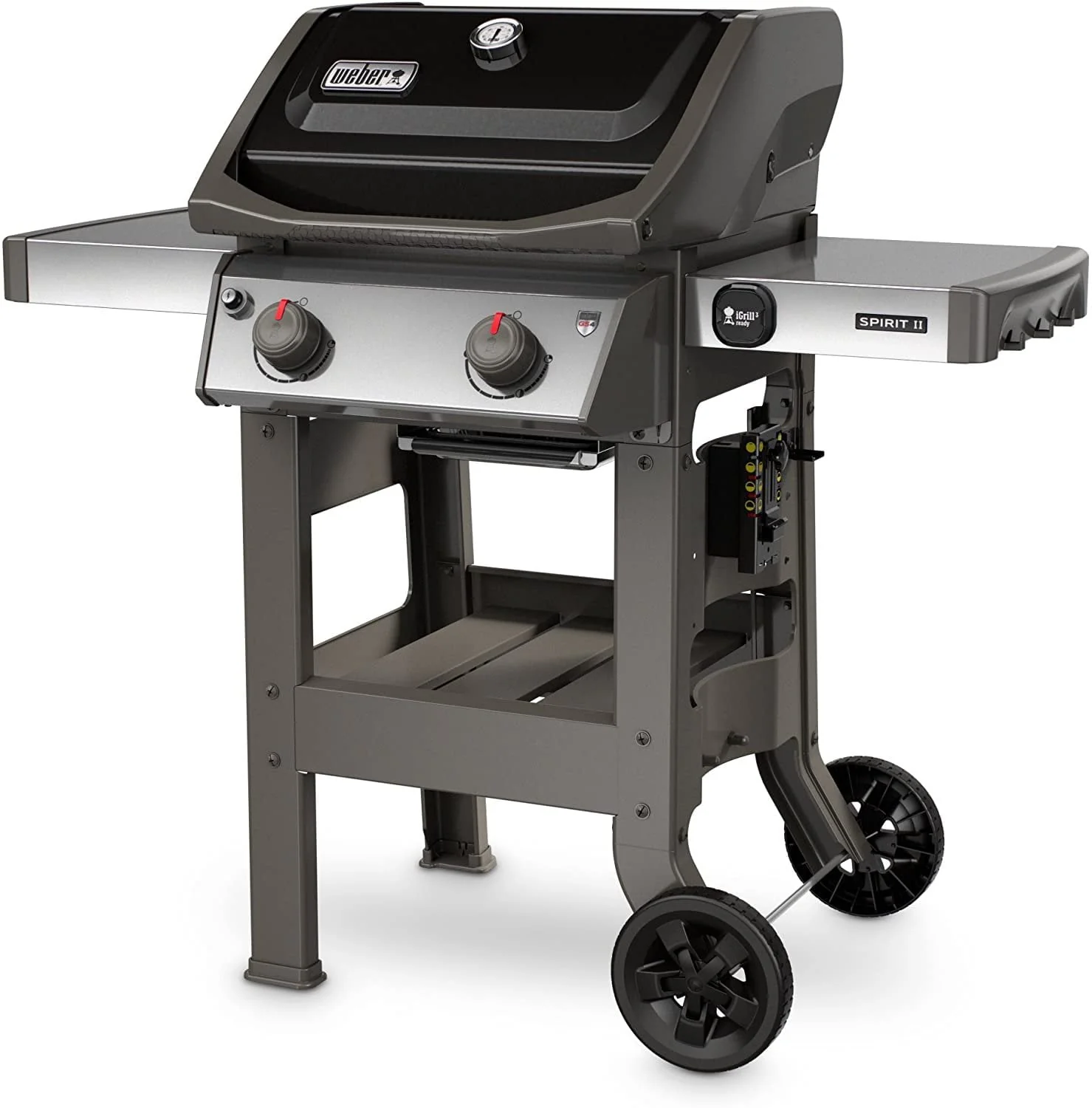 Weber 44010001 Spirit II E 210 2 Burner Liquid Propane Grill, Black Image 2