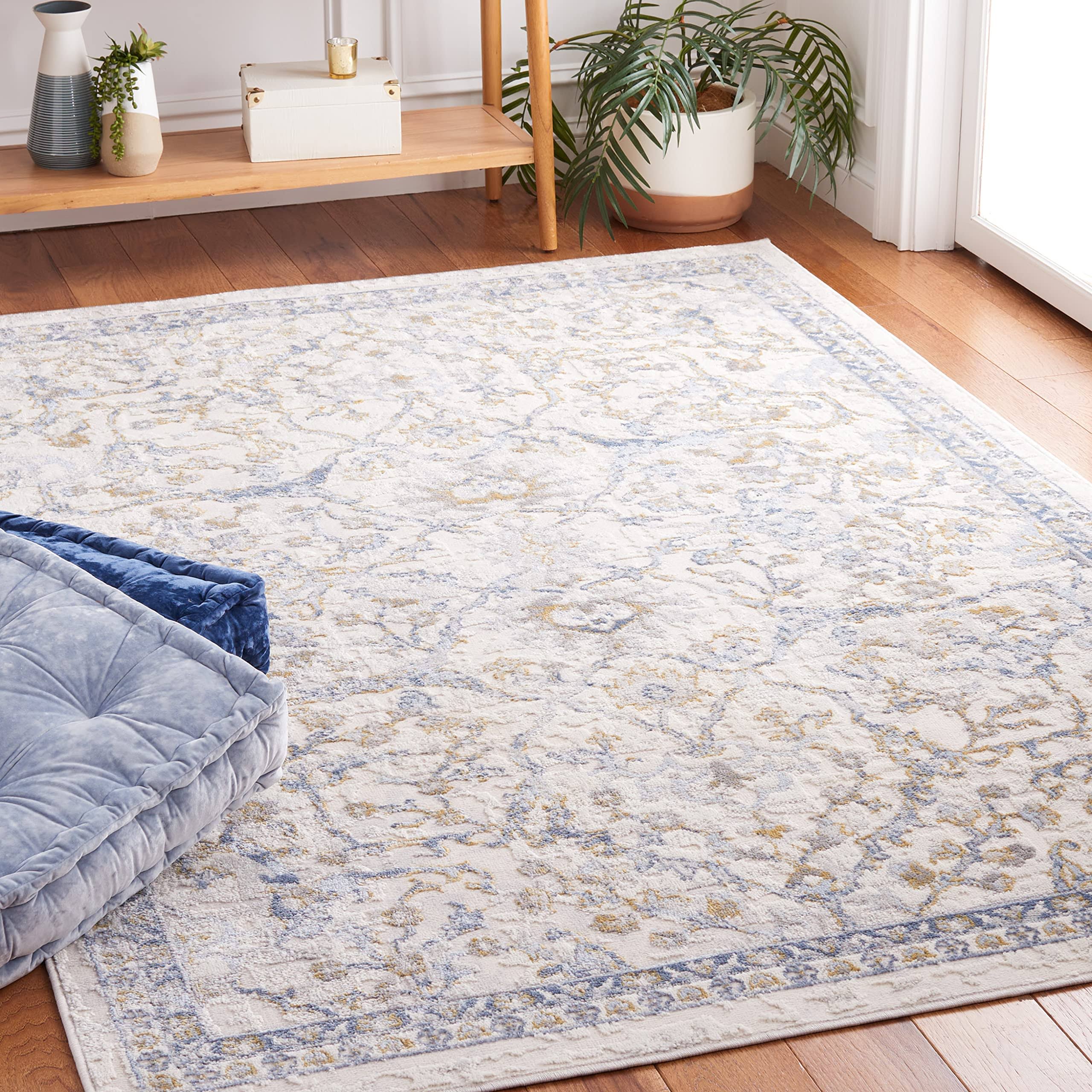 Safavieh Palma Giuseppe Oriental Area Rug, Beige/Light Blue, 4'5 inch x 6'5 inch