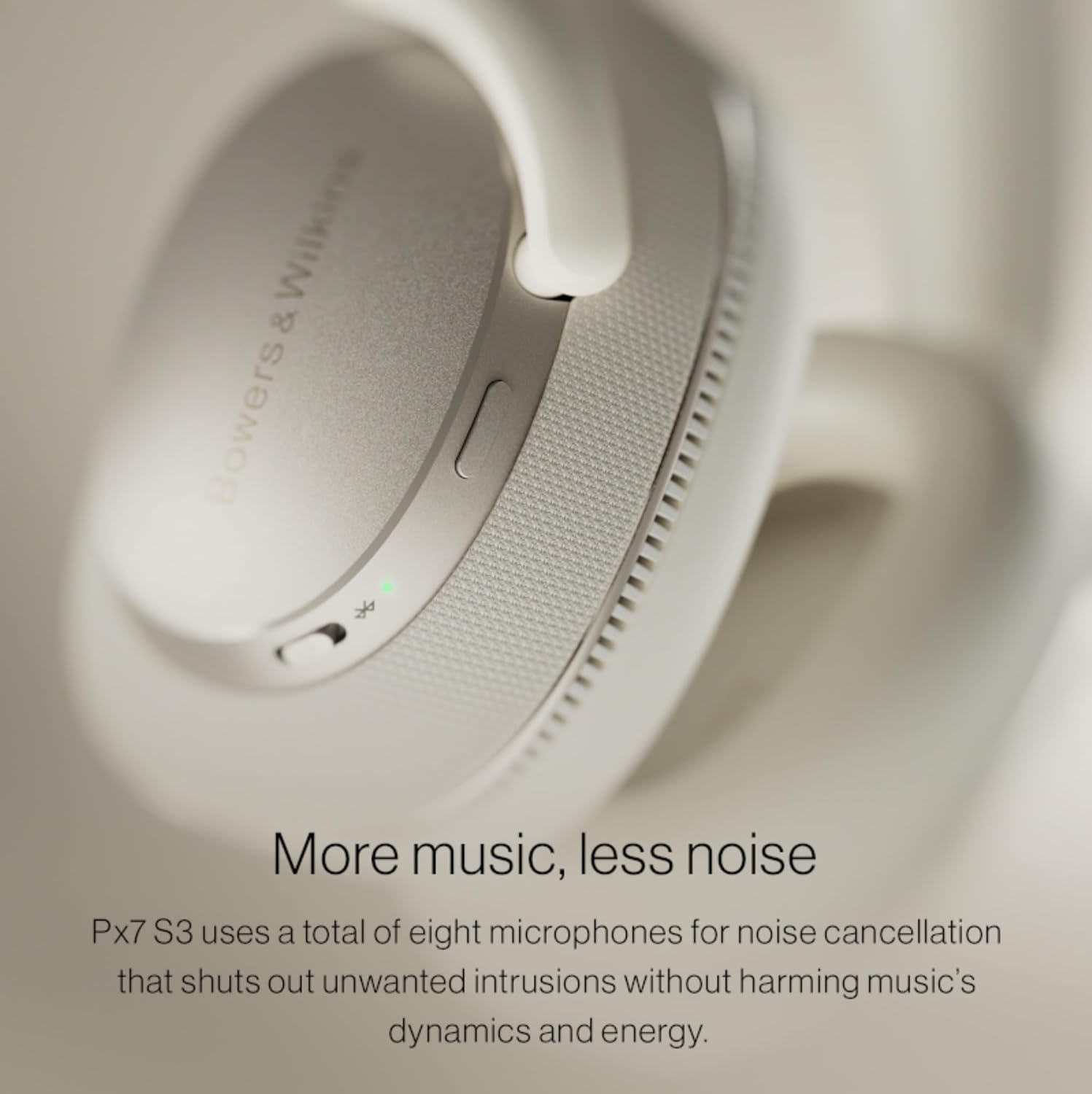 Bowers & Wilkins Px7 S3 Wireless Headphones Over Ear Noise Cancelling  Active Noise Cancelling & Transparency Mode  Hi-Res Sound  Bluetooth  30-Hr Playtime  Quick Charge  Anthracite Black