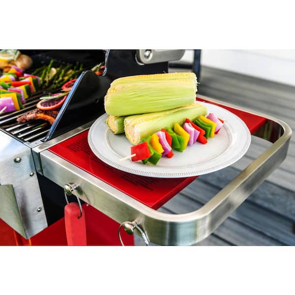 2 Burner Propane Gas Grill in all Red Image 6