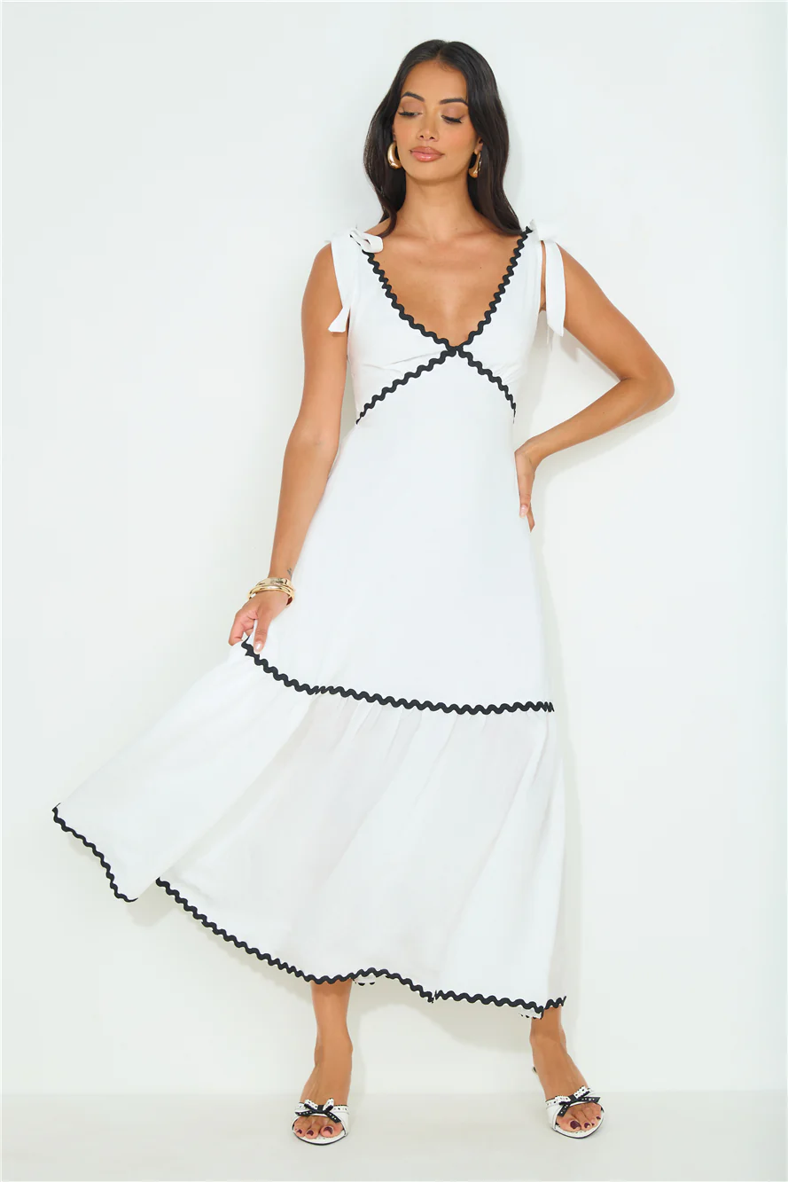 Sara Loves Maxi Dress White