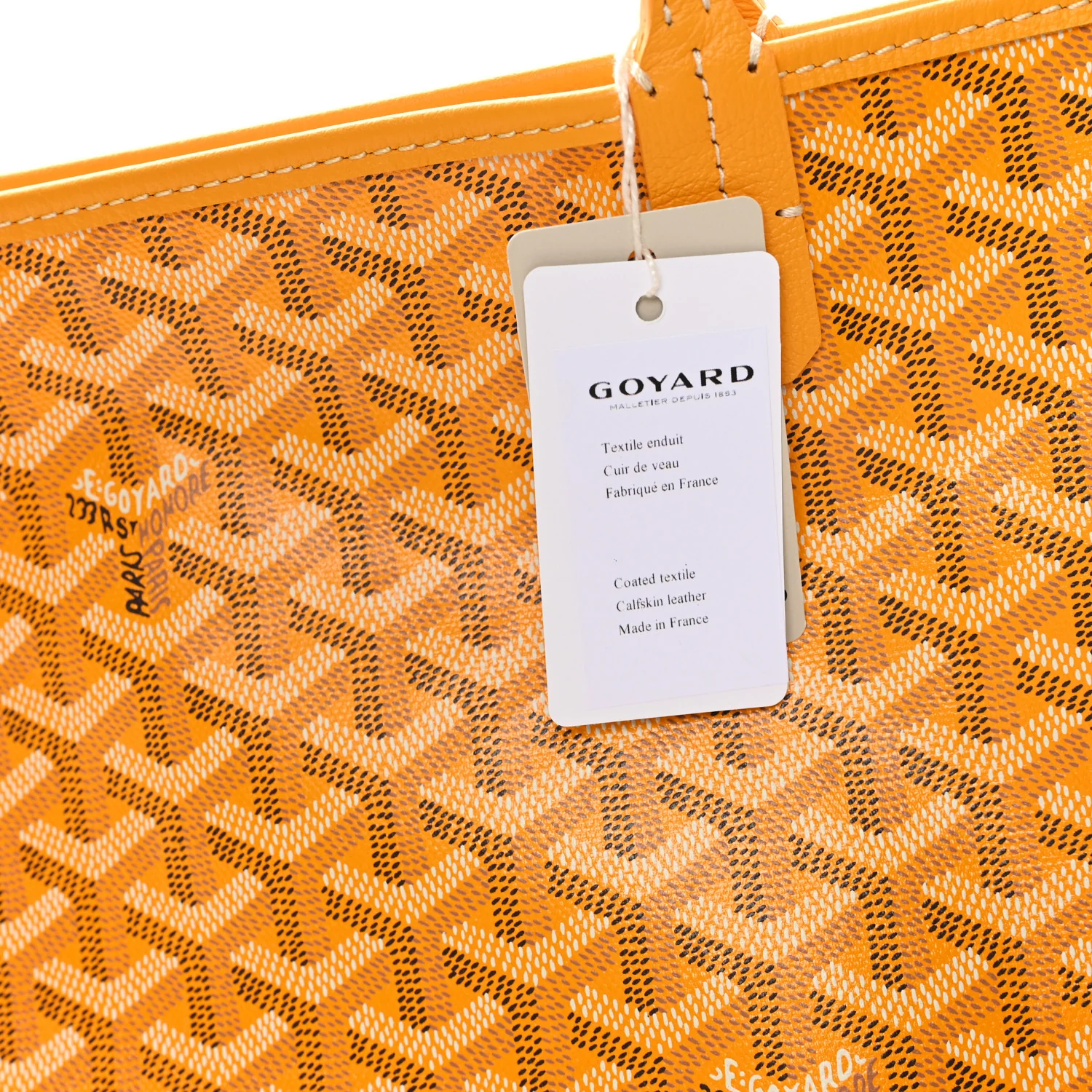 Goyardine Saint Louis GM Yellow
