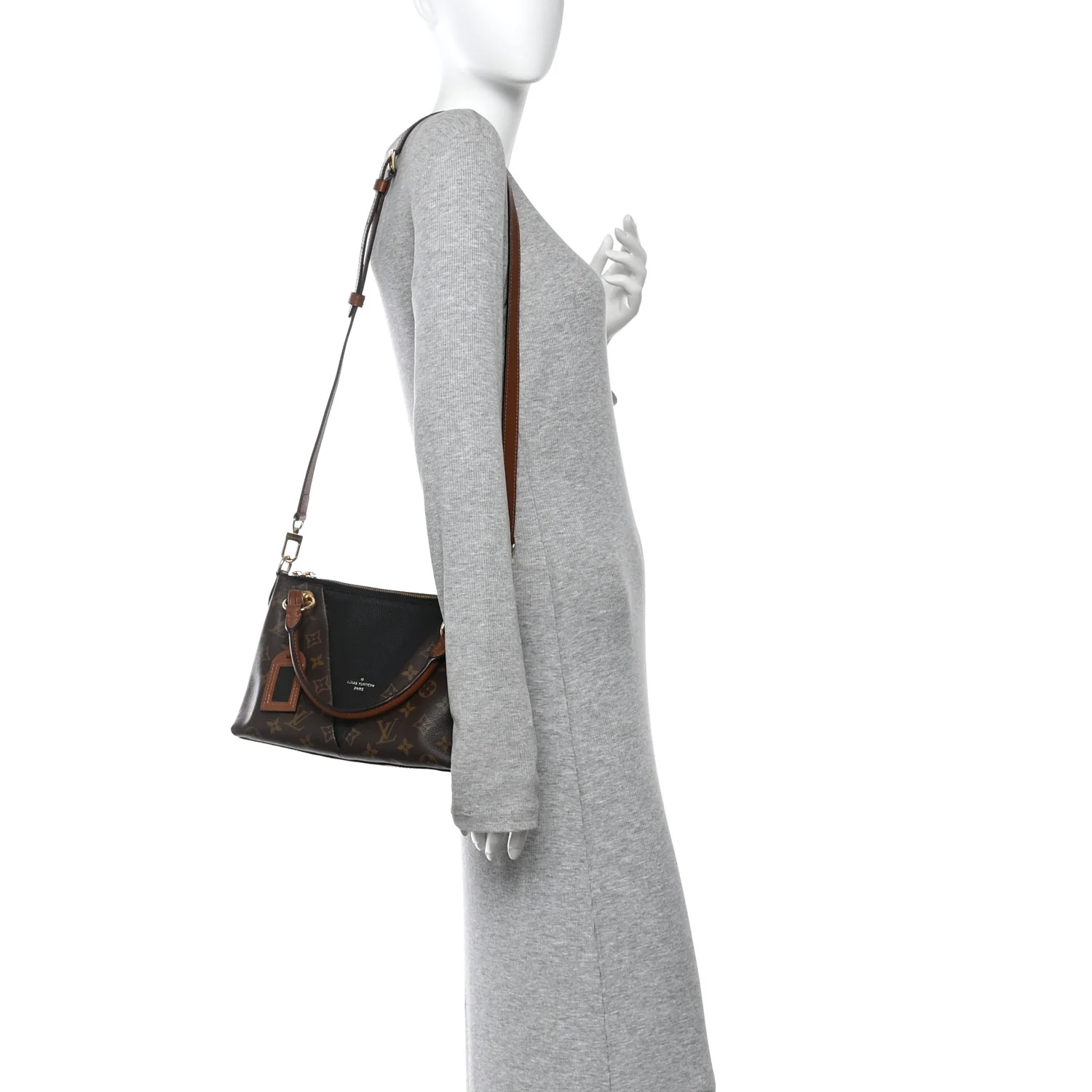 Monogram V Tote BB Black