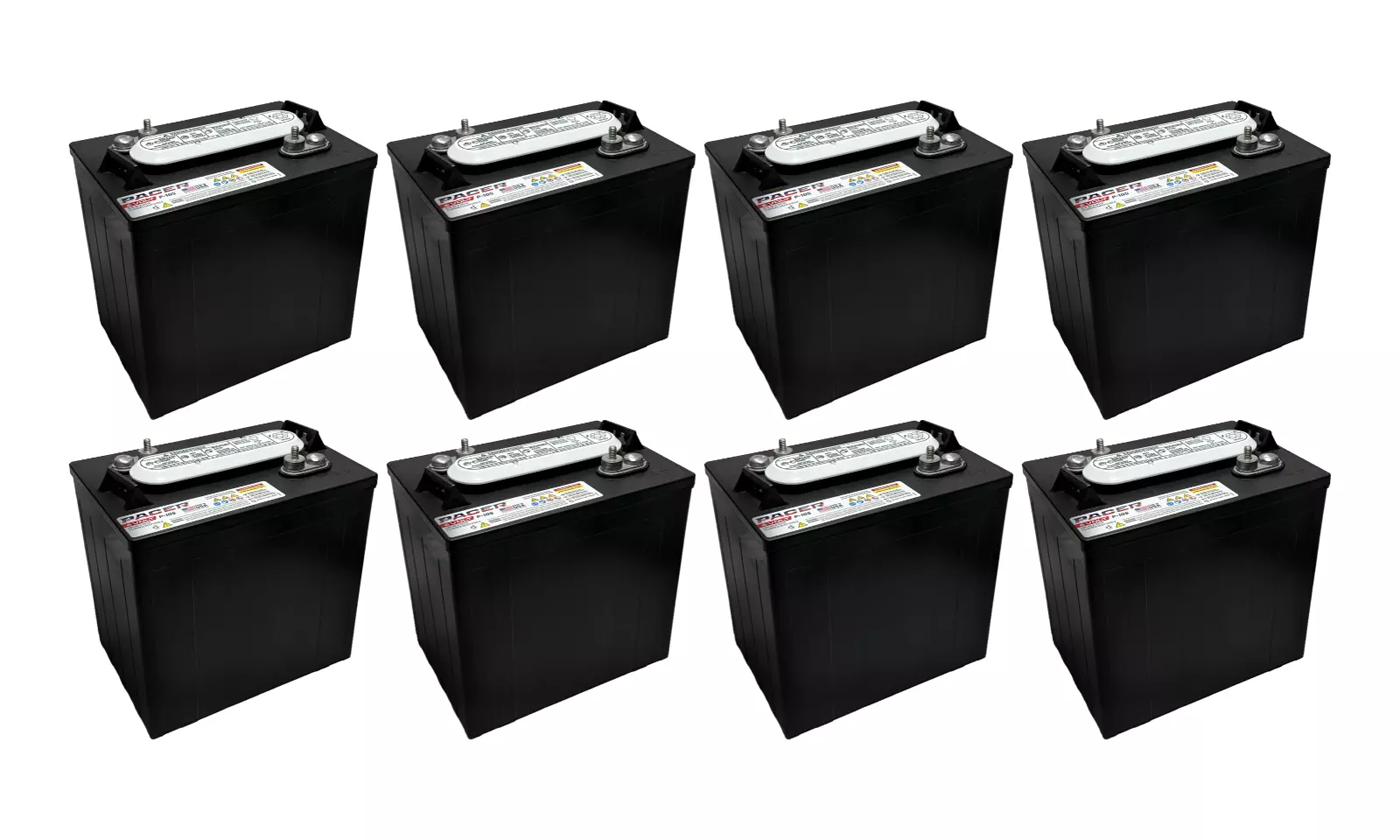 P-105 6 Volt 220Ah Deep Cycle Battery Replaces T-105 | Set of 6(6) - Image 3