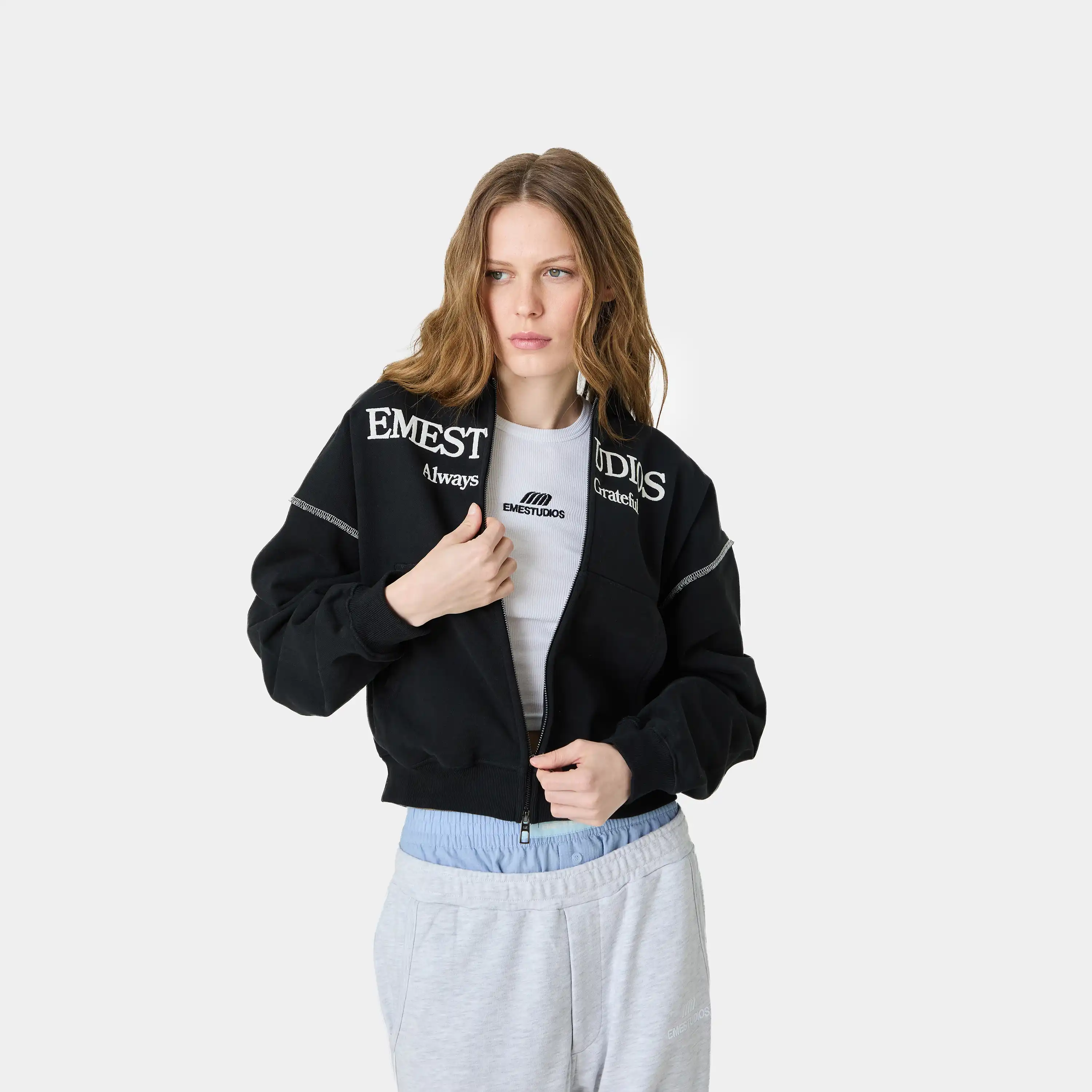 Capri Shadow Full Zip