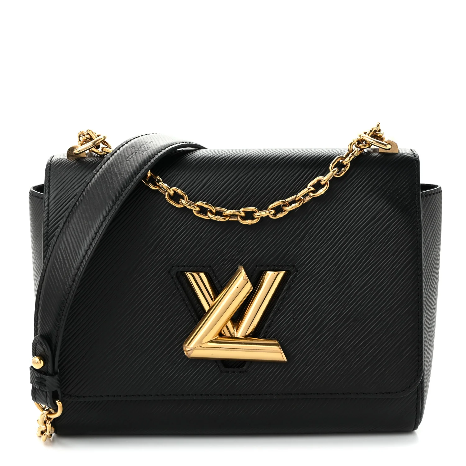 Epi Twist Shoulder Bag MM Black