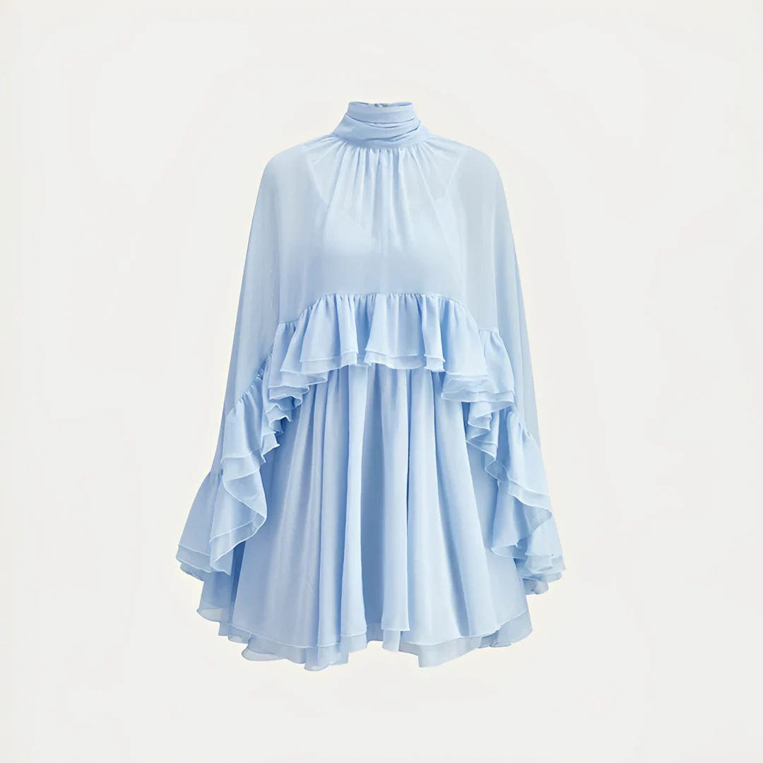 Zhuchin - Robe élégante avec volants