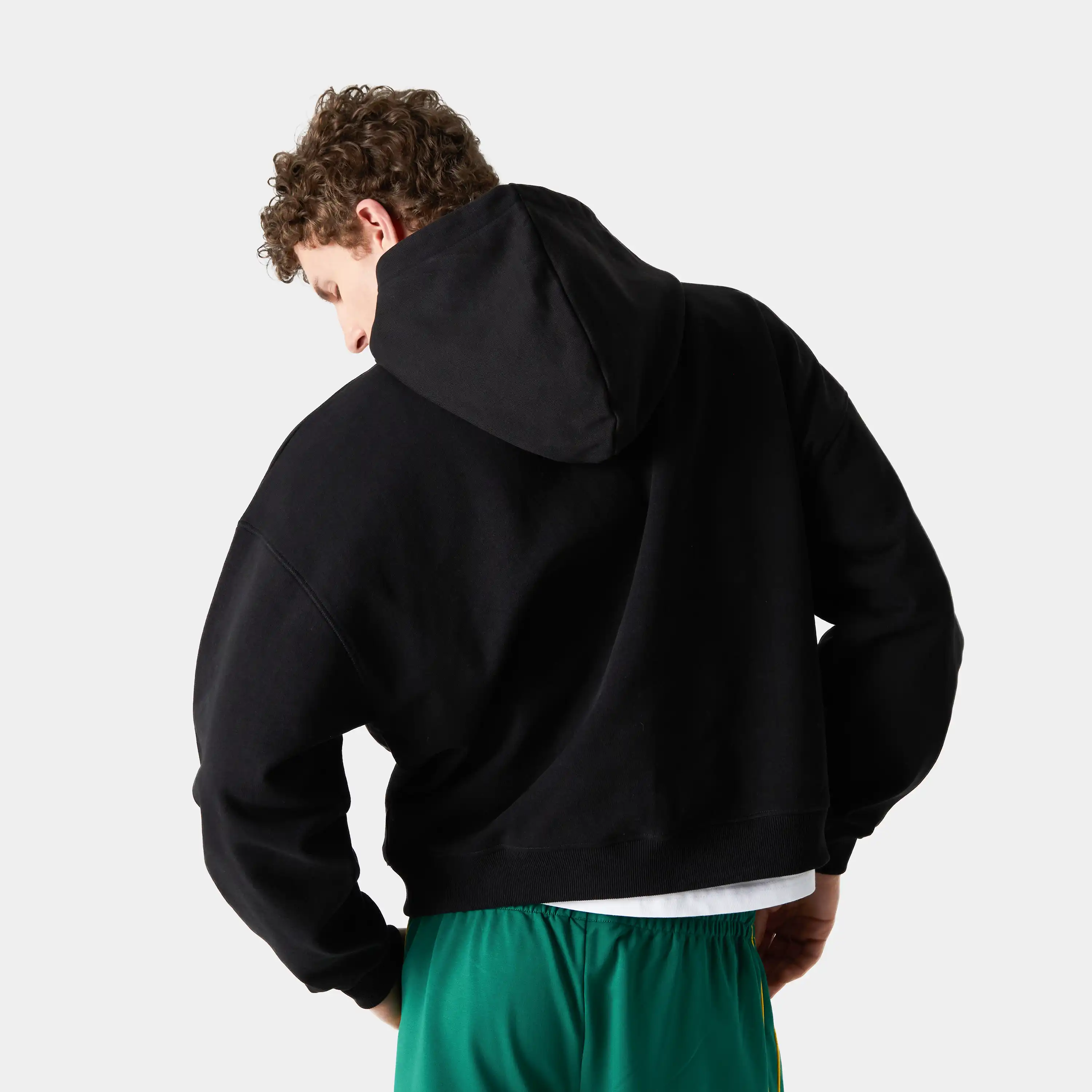Institution Black Oversized Hoodie