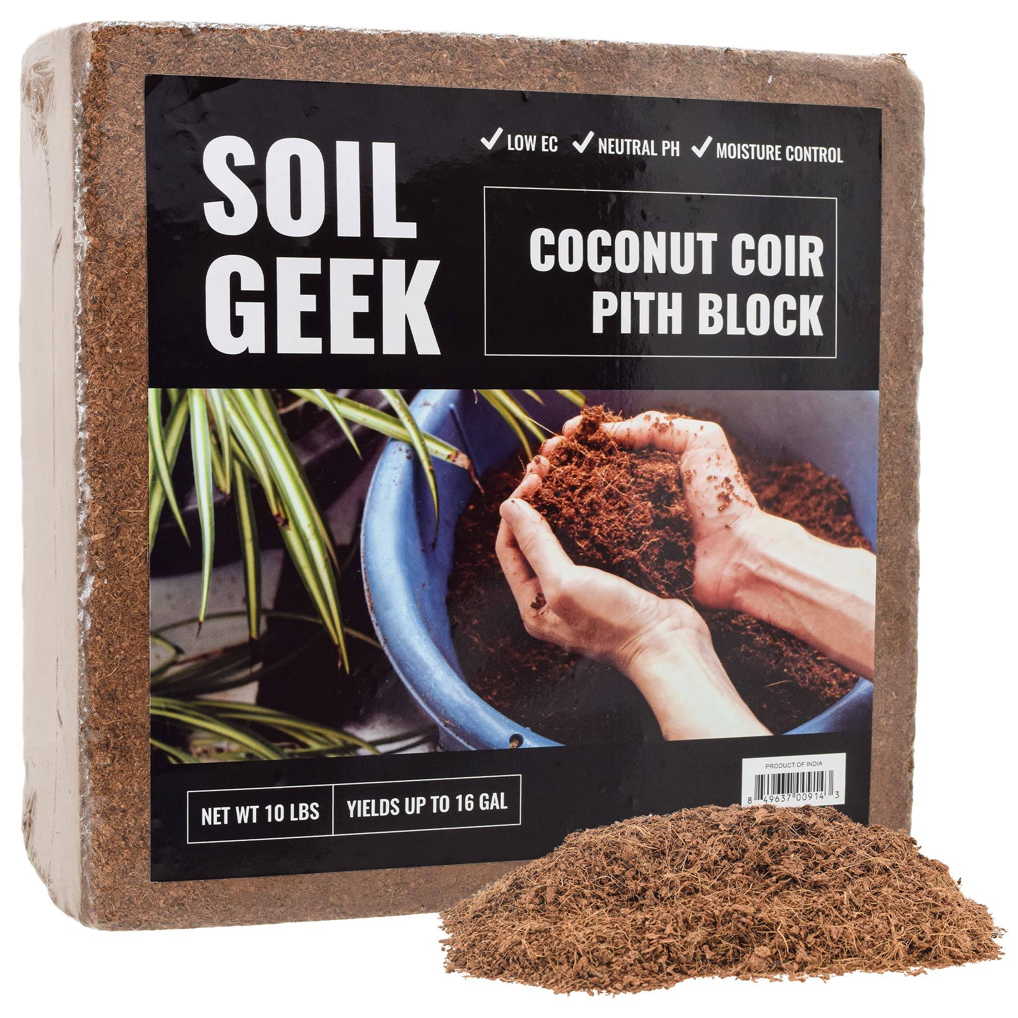 Arcadia Garden Products SG03 Coconut Coir Pith Block, Brown